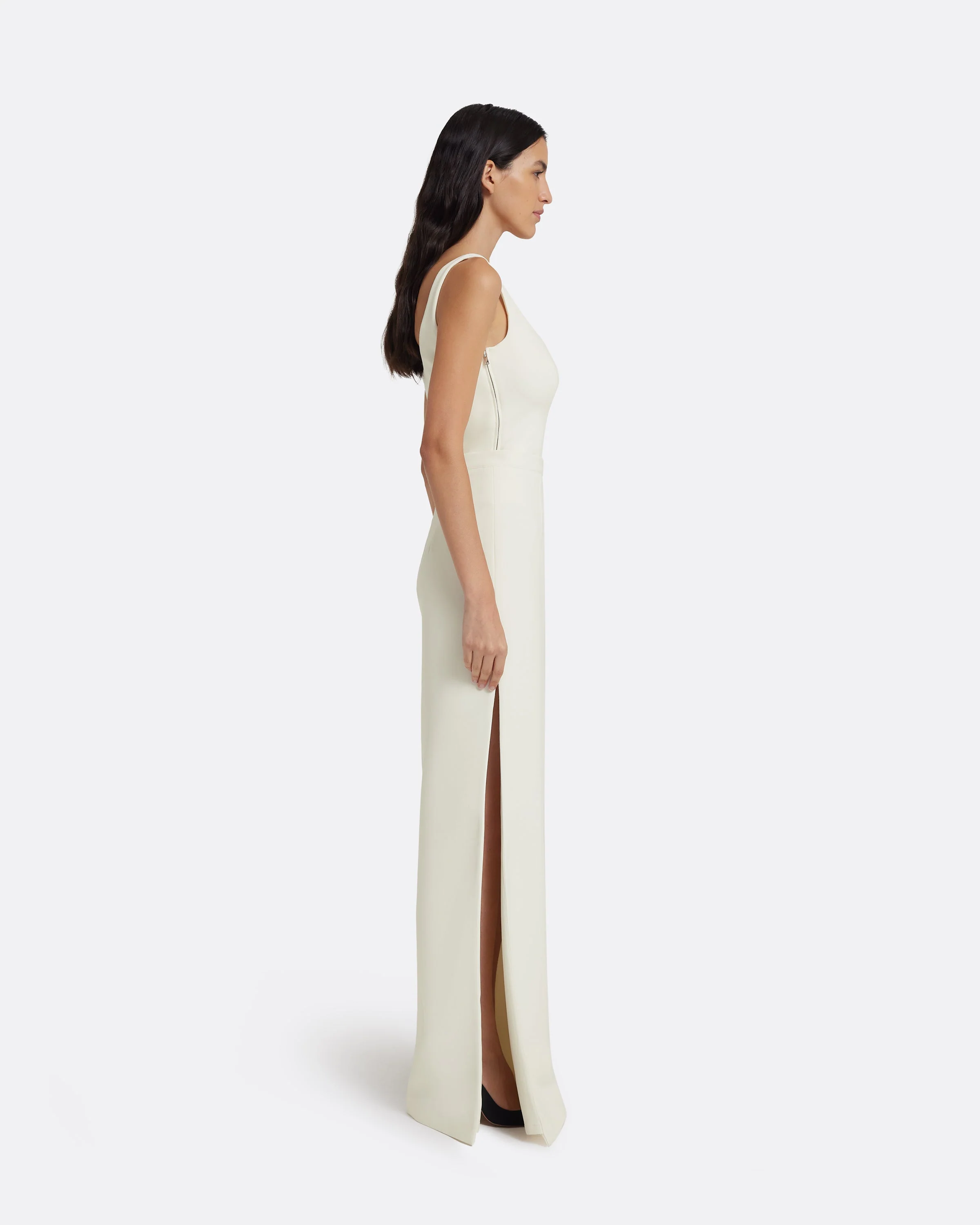 Acilah Skirt in Ivory - Image 3