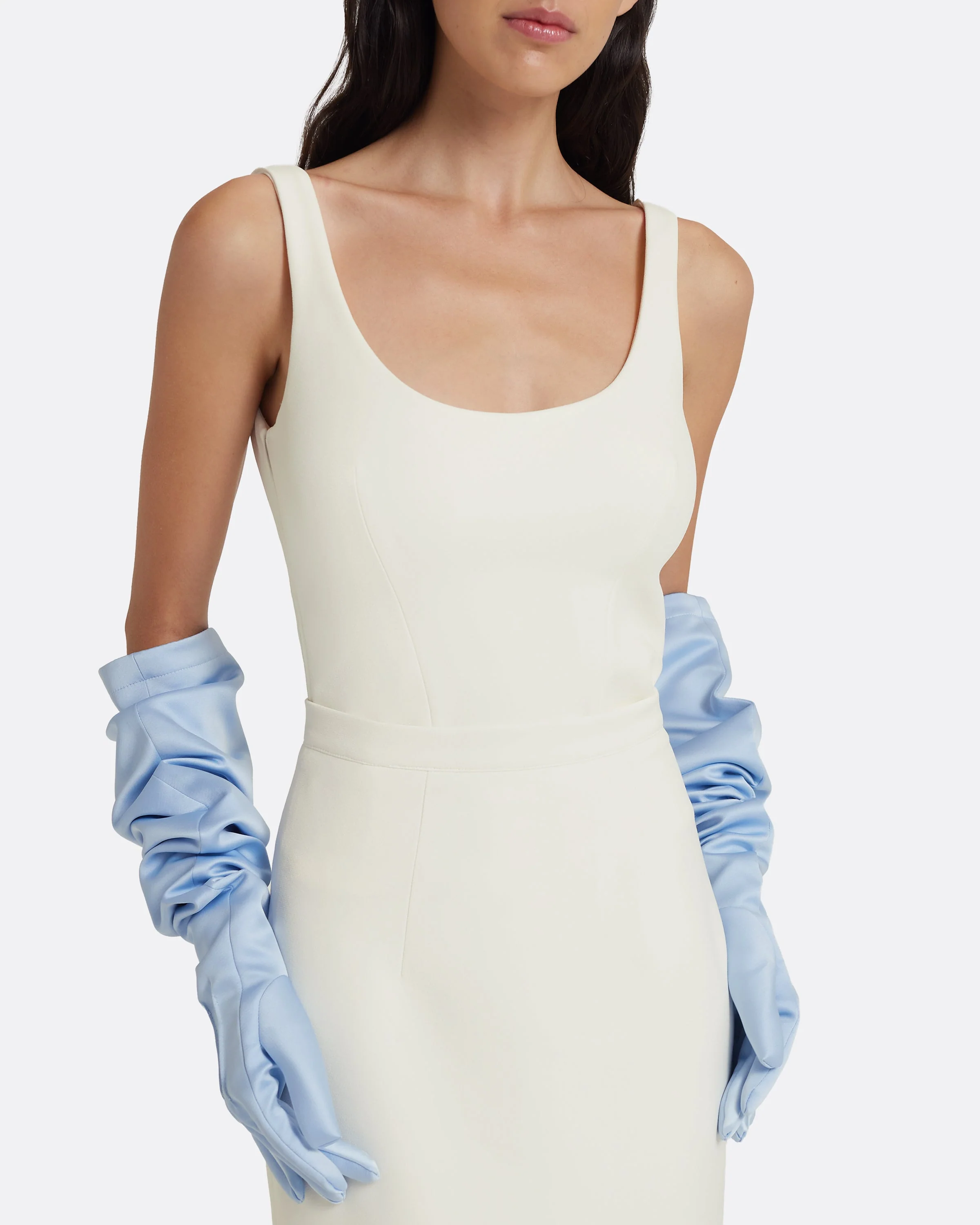 Acilah Skirt in Ivory - Image 4