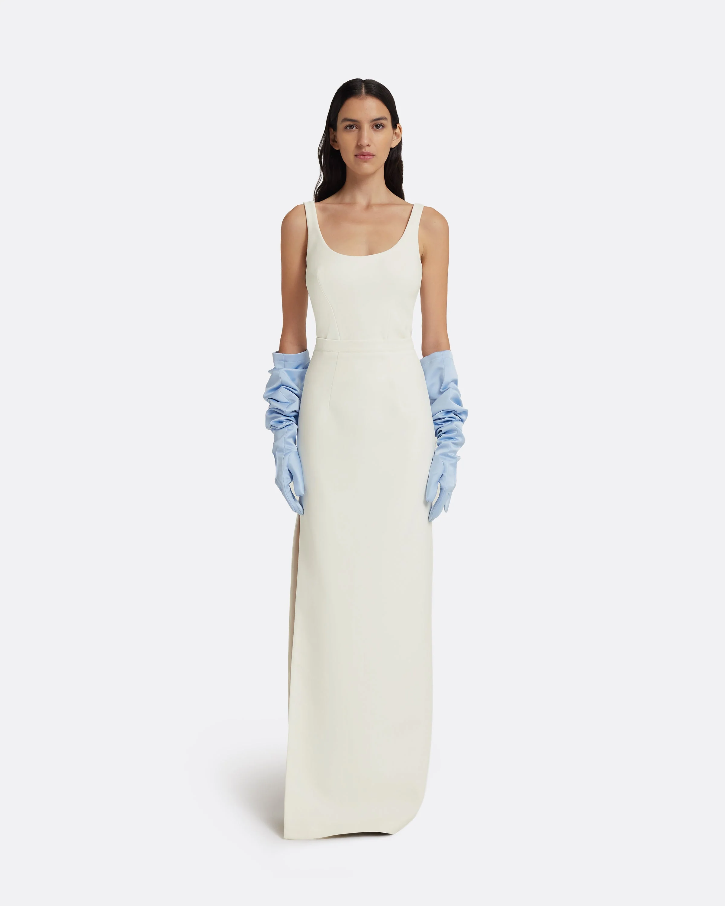 Acilah Skirt in Ivory - Image 5