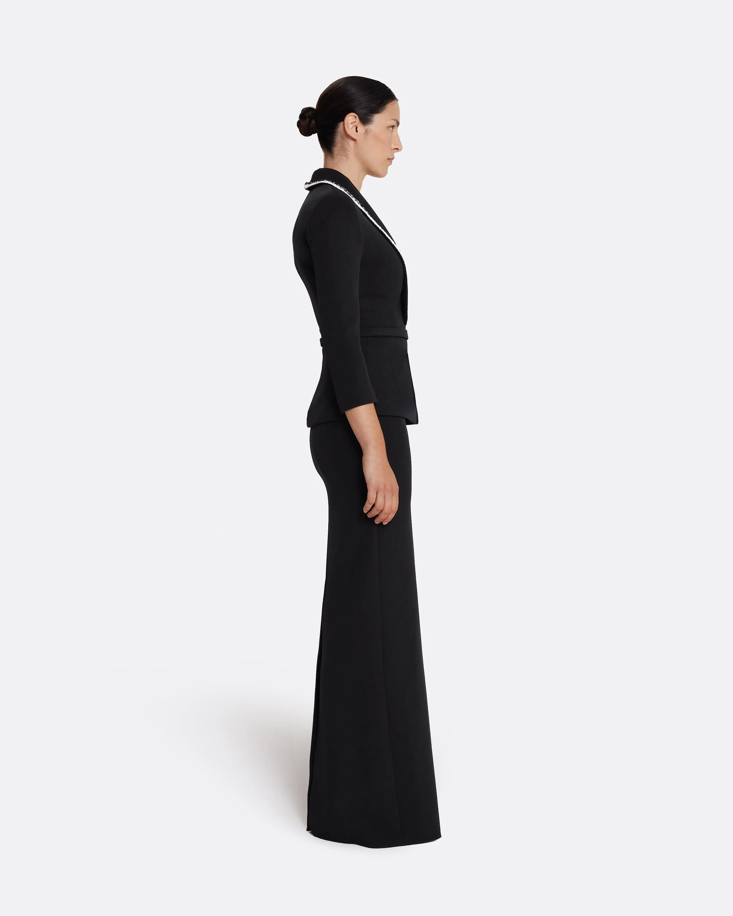 Adelina Top in Black with Greyscale - Image 13
