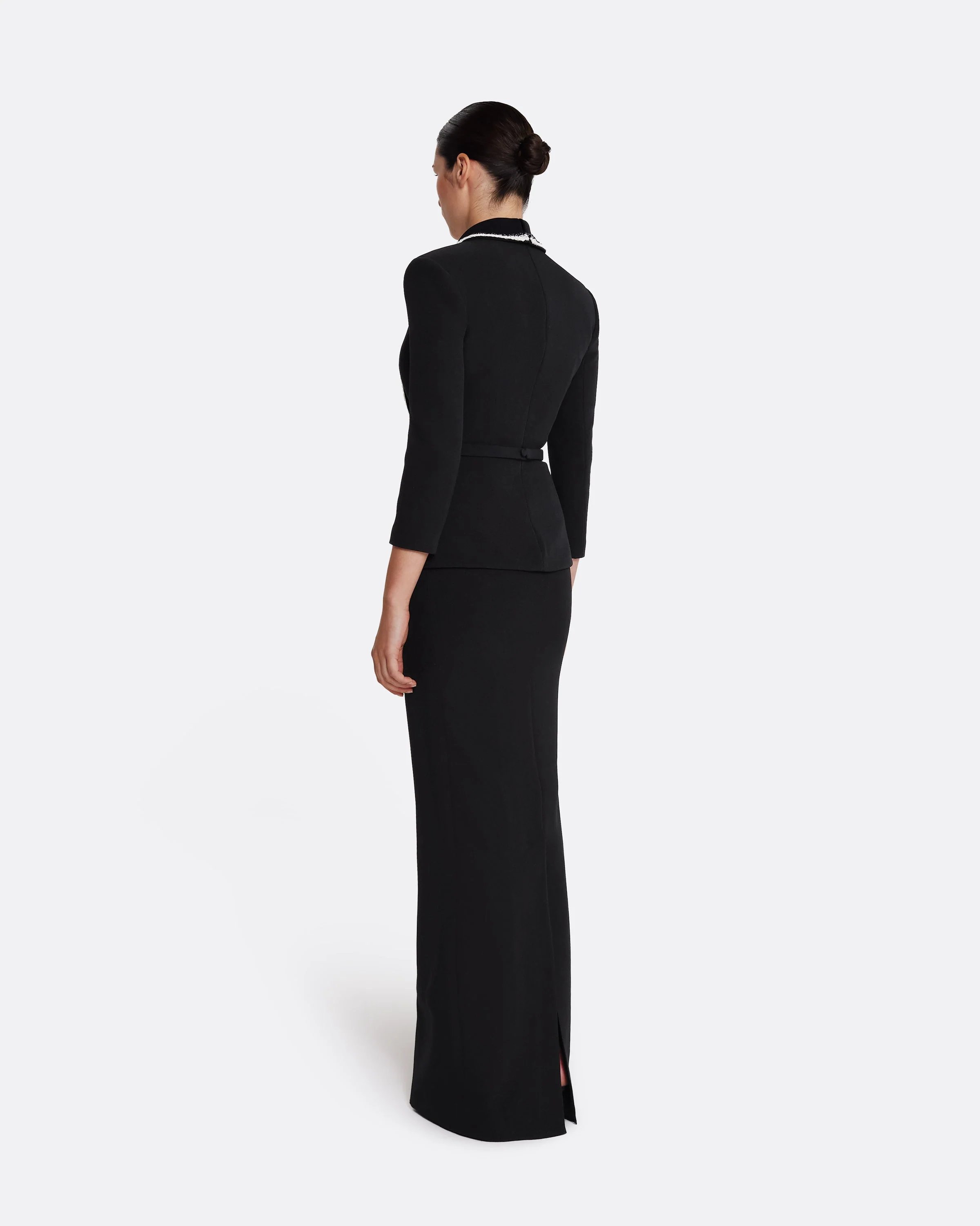 Adelina Top in Black with Greyscale - Image 3