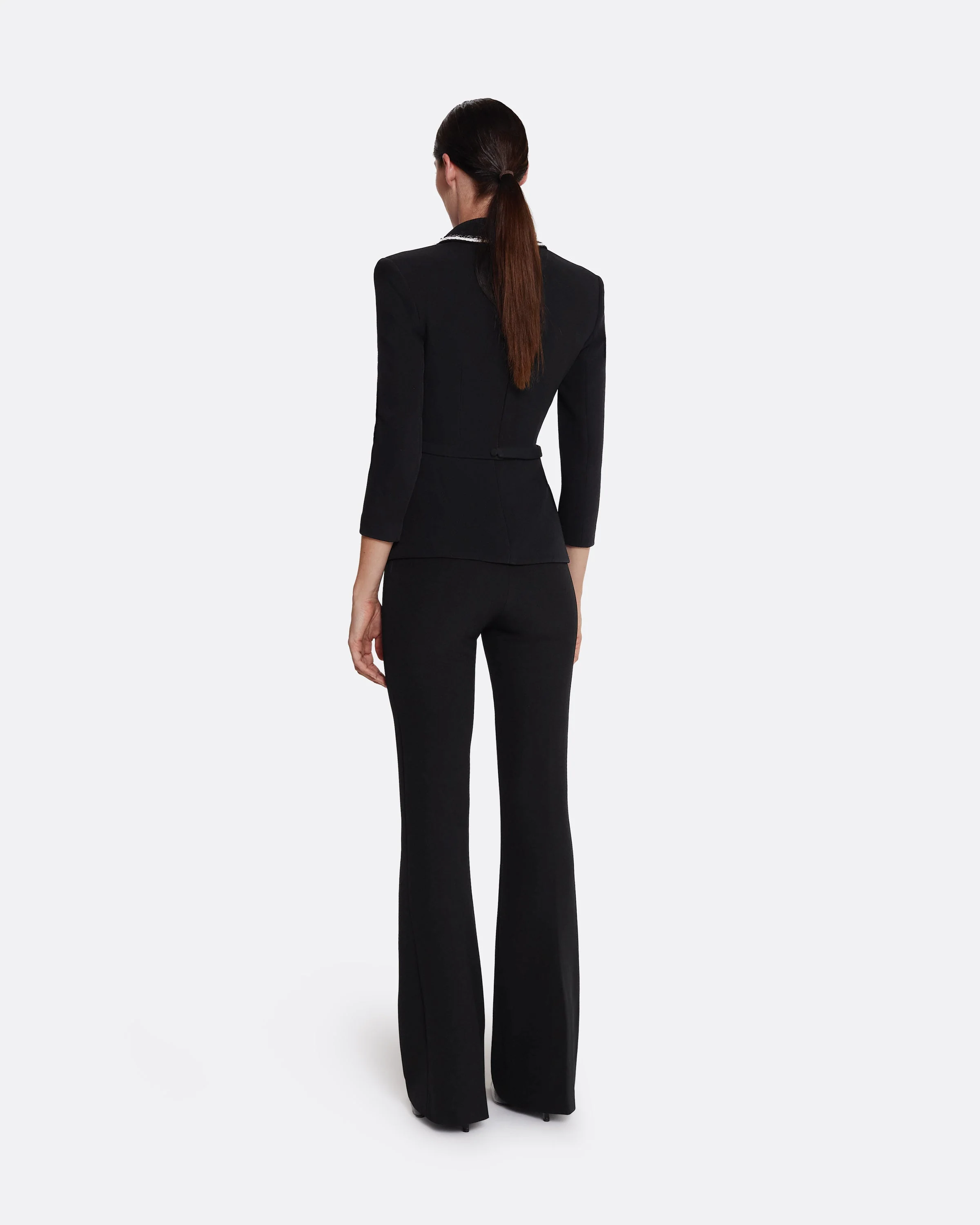 Adelina Top in Black with Greyscale - Image 7