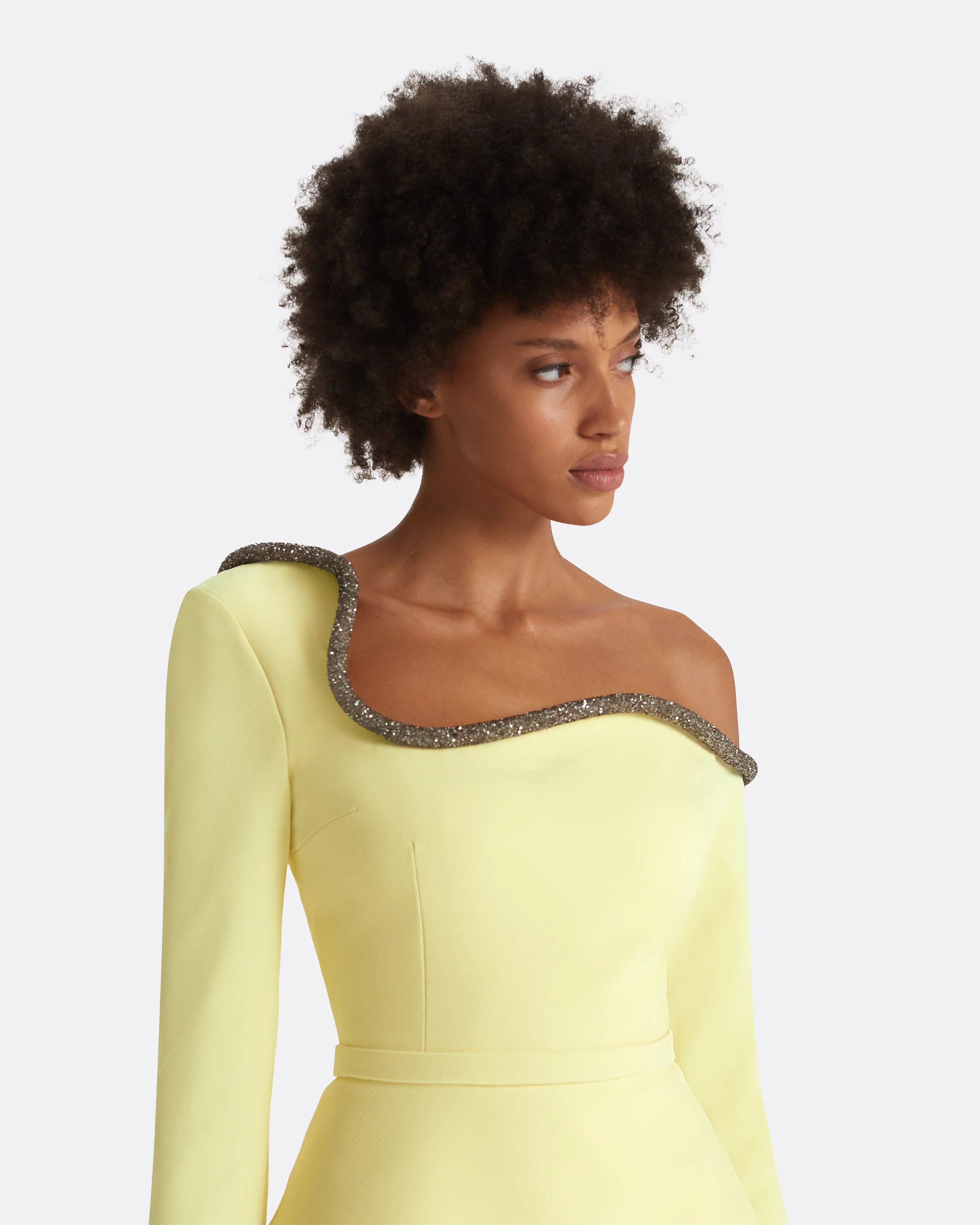 Aime Pale Yellow Top - Image 13