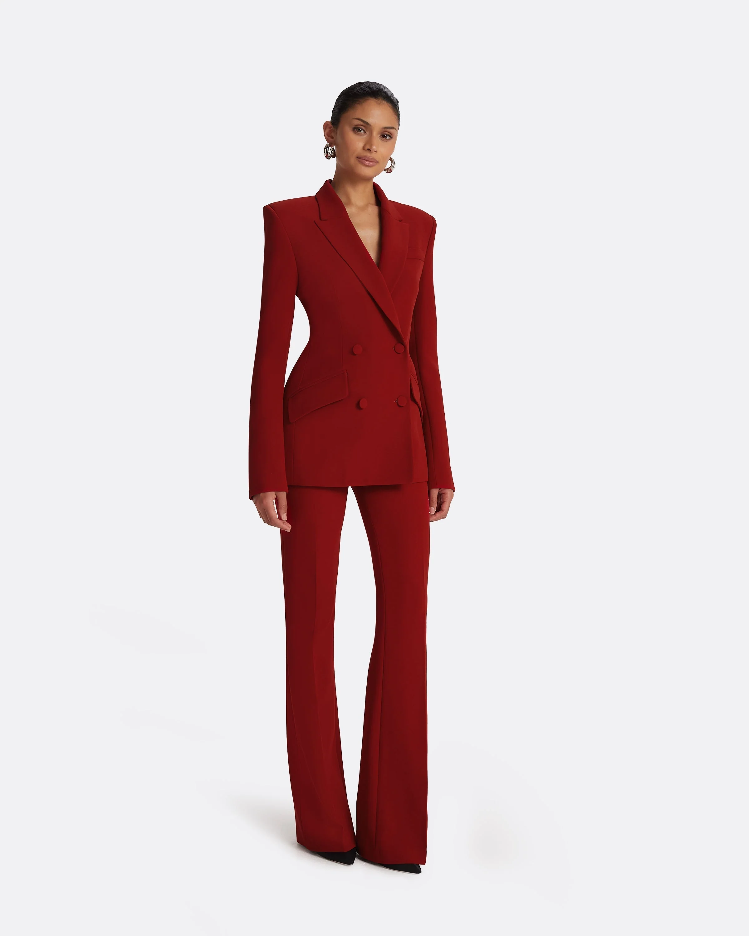 Alexa Azalea Red Trousers - Image 5
