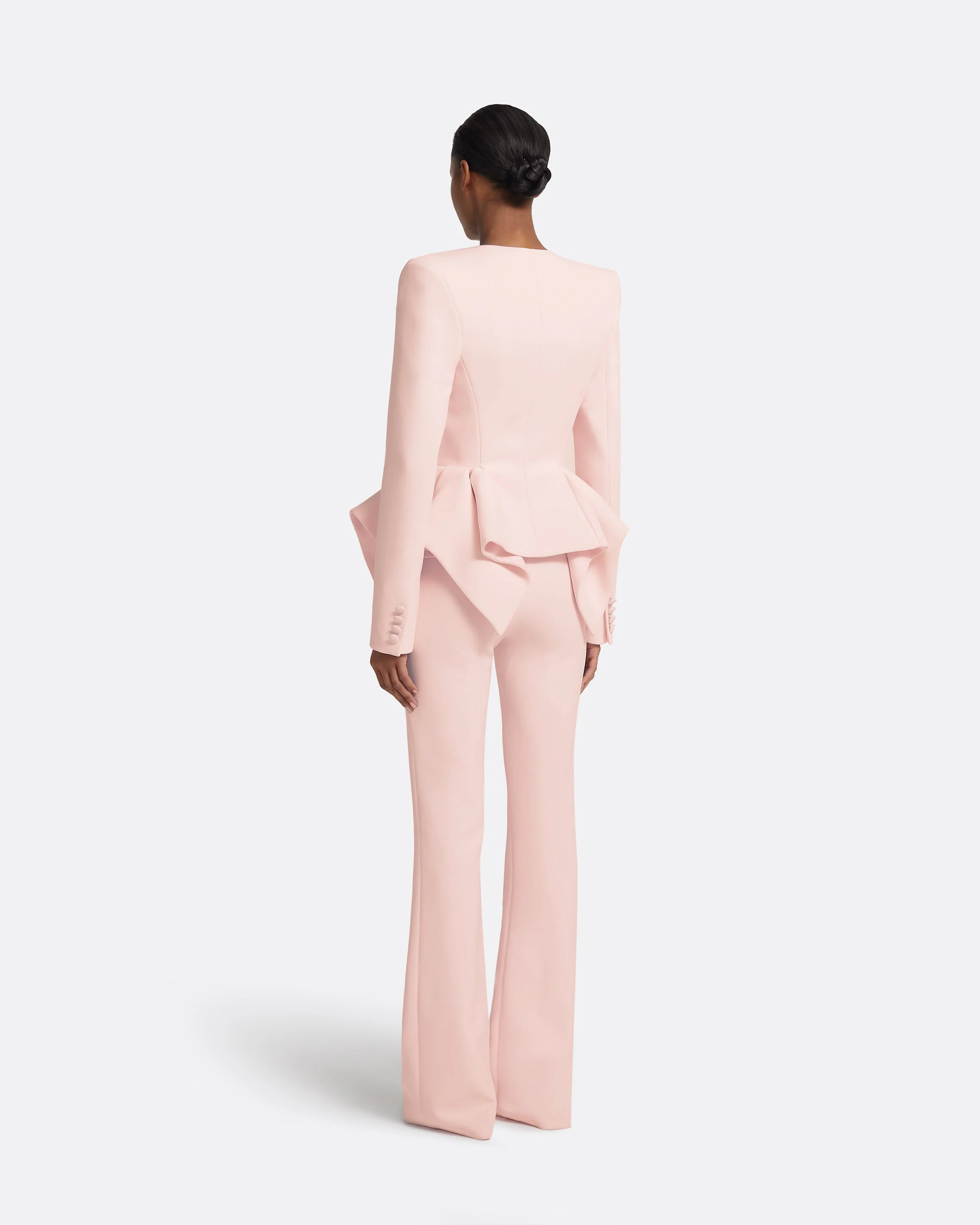 Alexa Pale Pink Trousers - Image 10