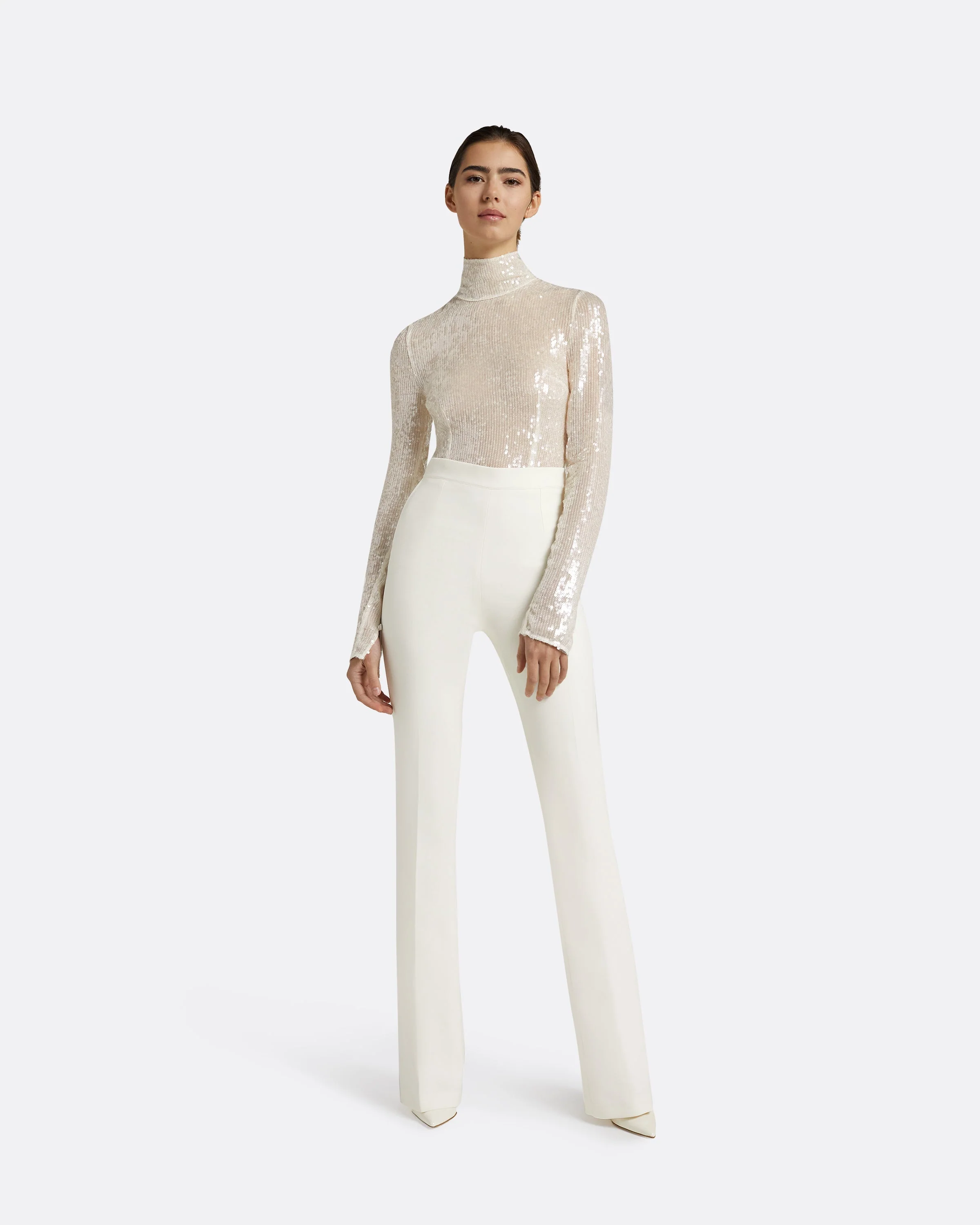 Alexa Ivory Trousers - Image 9