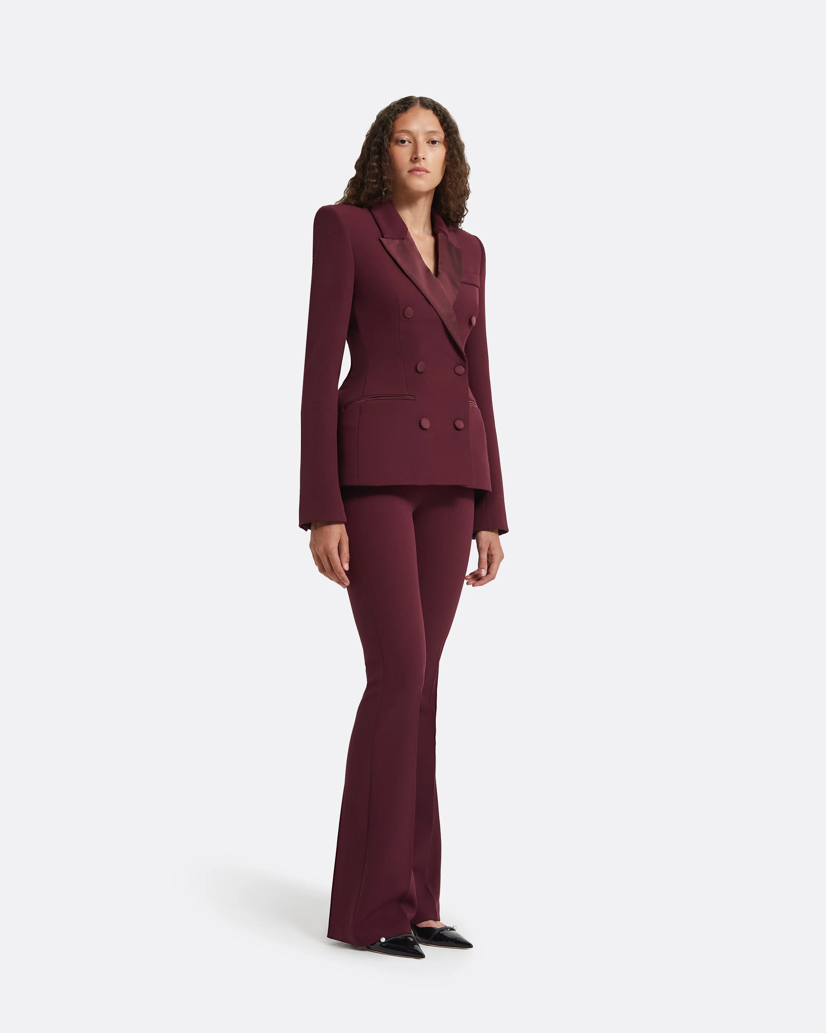 Alexa Wine Trousers