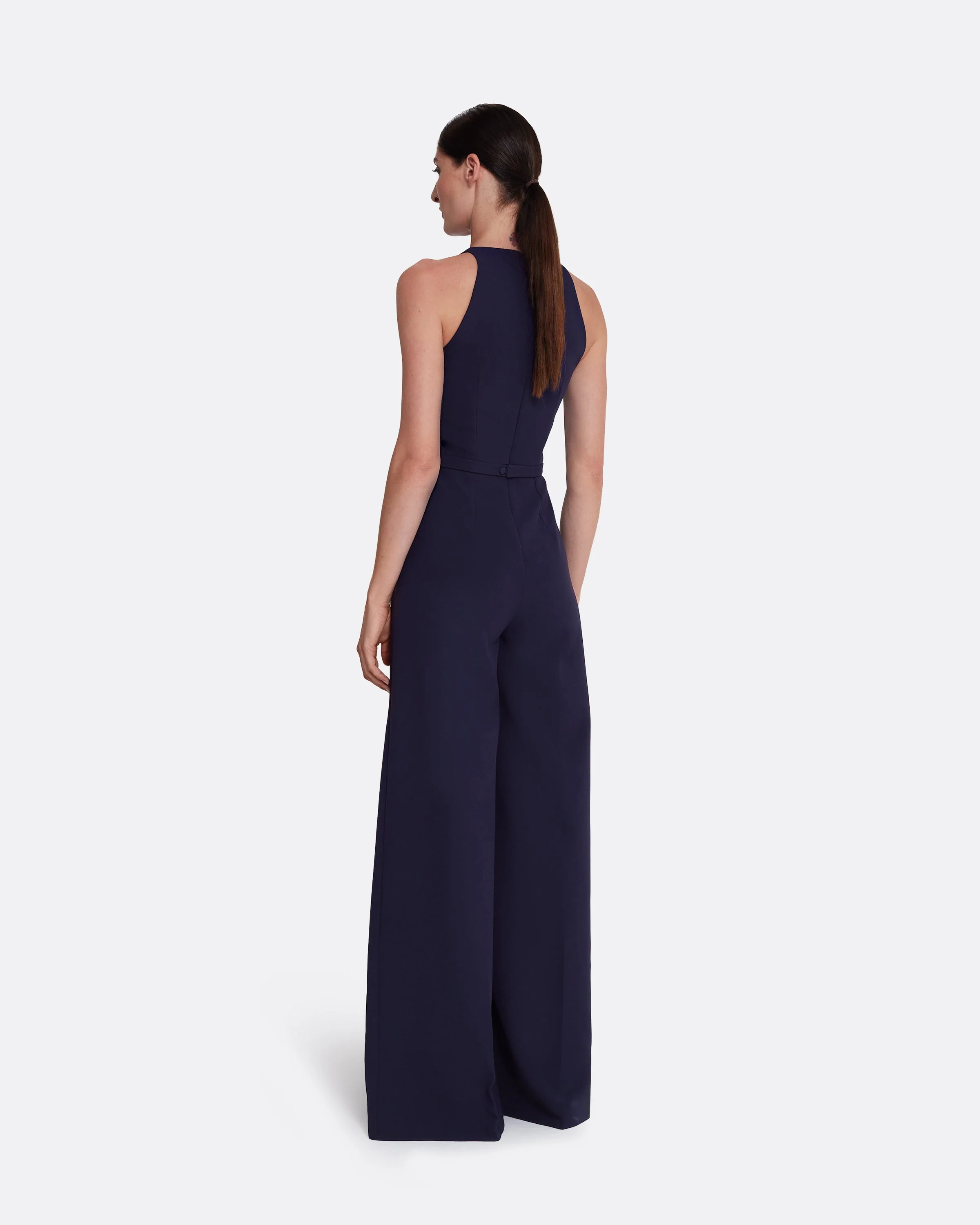 Althea Jumpsuit in Azurite with Multi-blues - Image 2