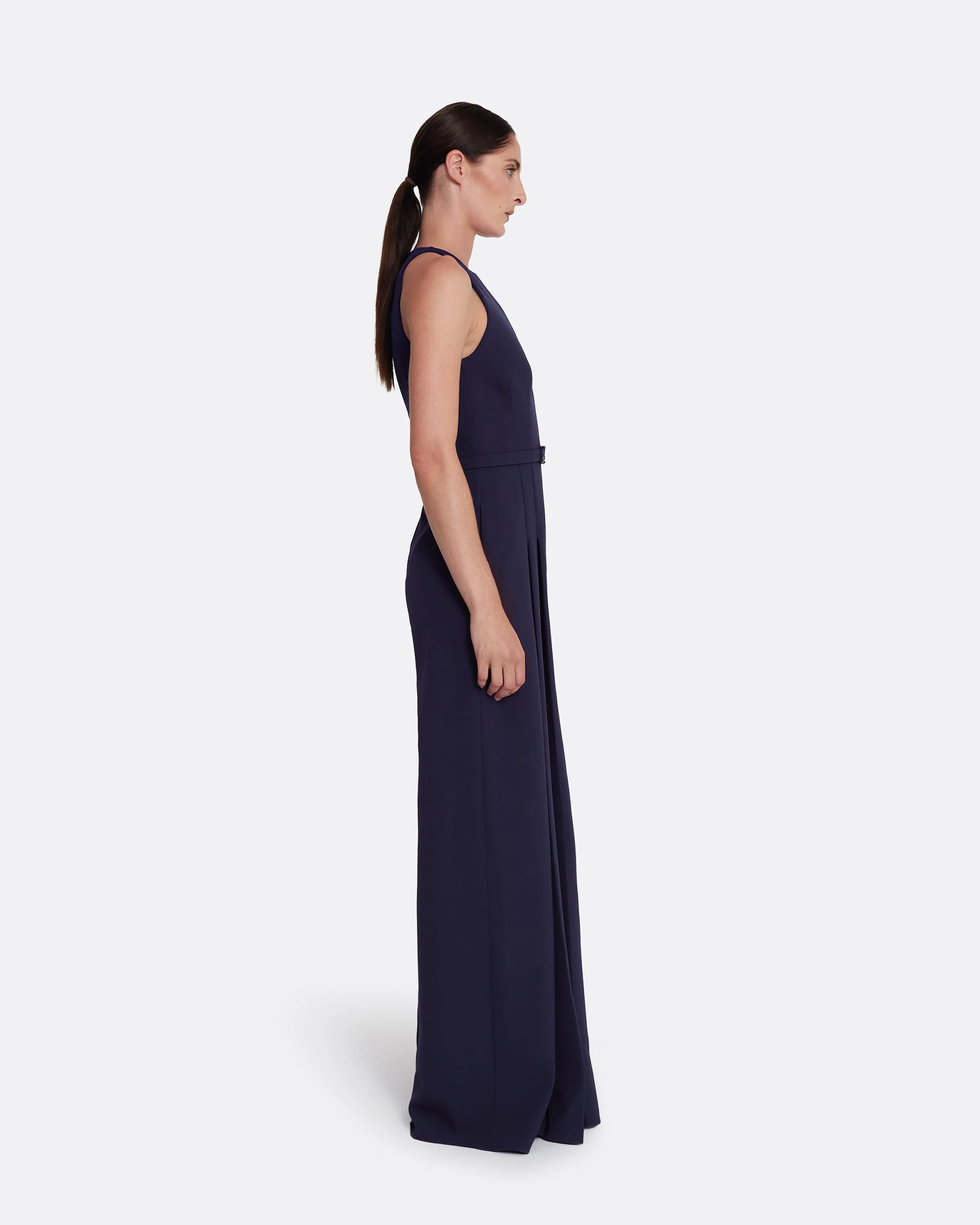 Althea Jumpsuit in Azurite with Multi-blues - Image 4