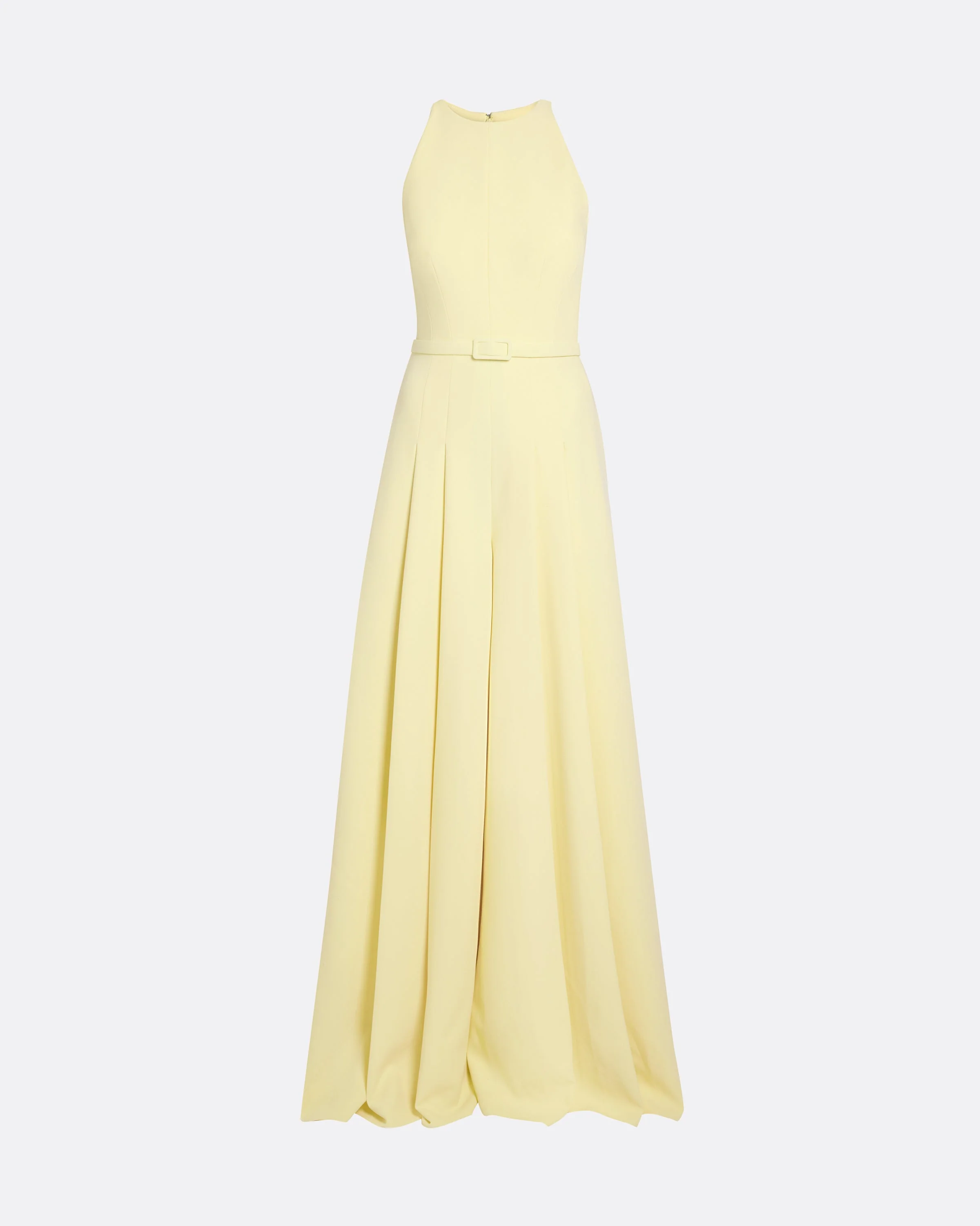 Althea Jumpsuit in Pale Yellow - Image 5