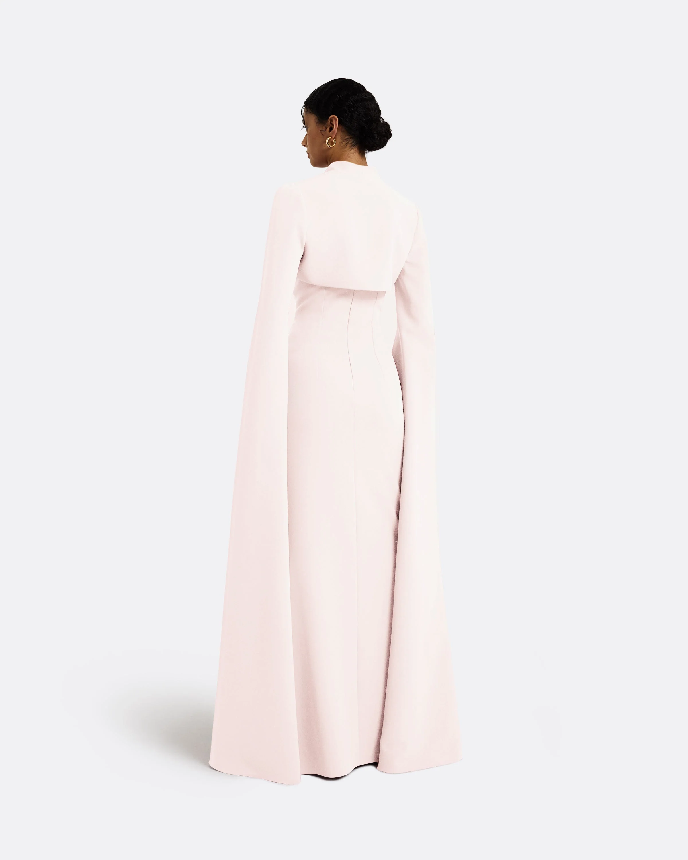 Amari Pale Pink Bolero With Soshin Dress - Image 7