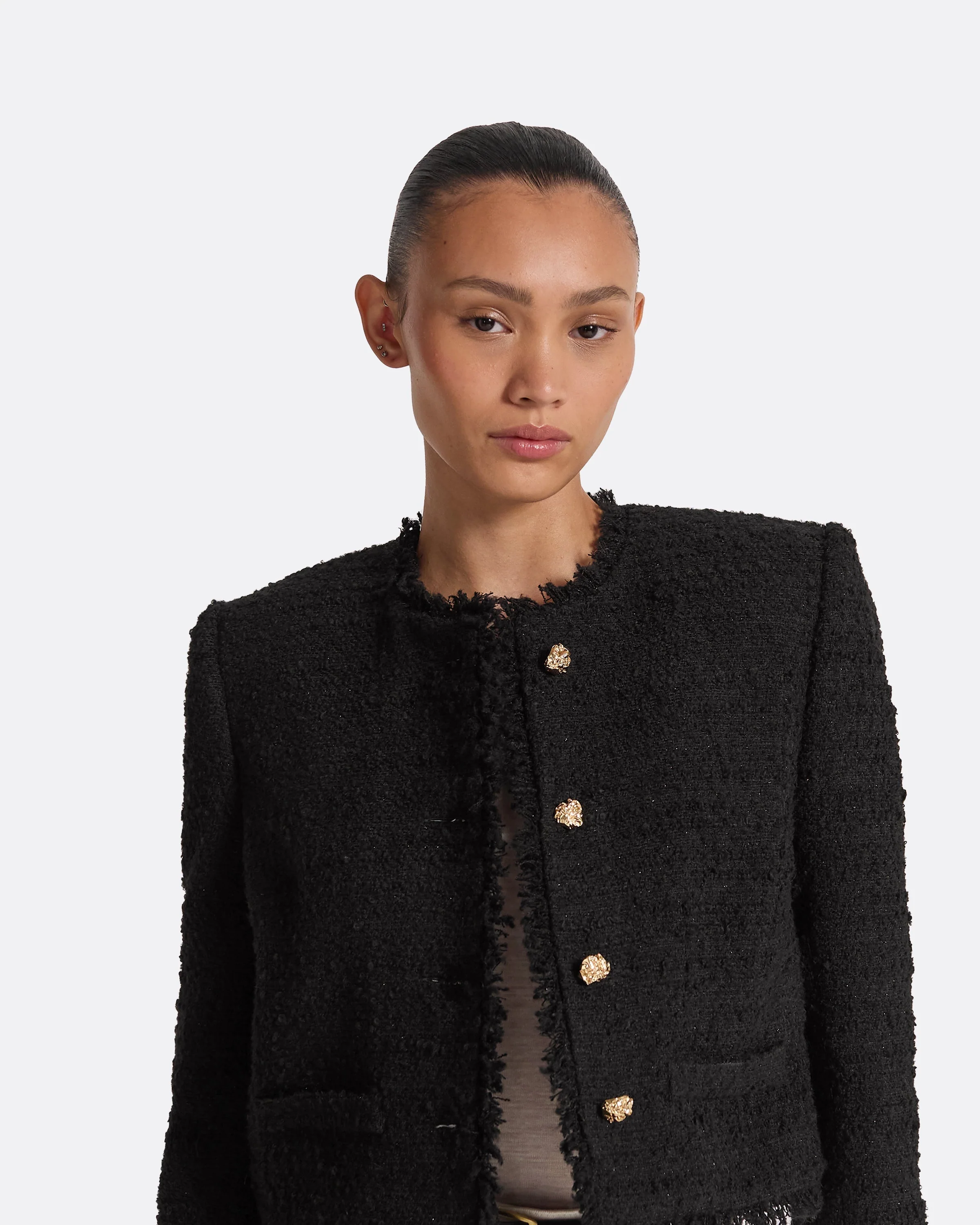 Amelia Black Jacket - Image 12