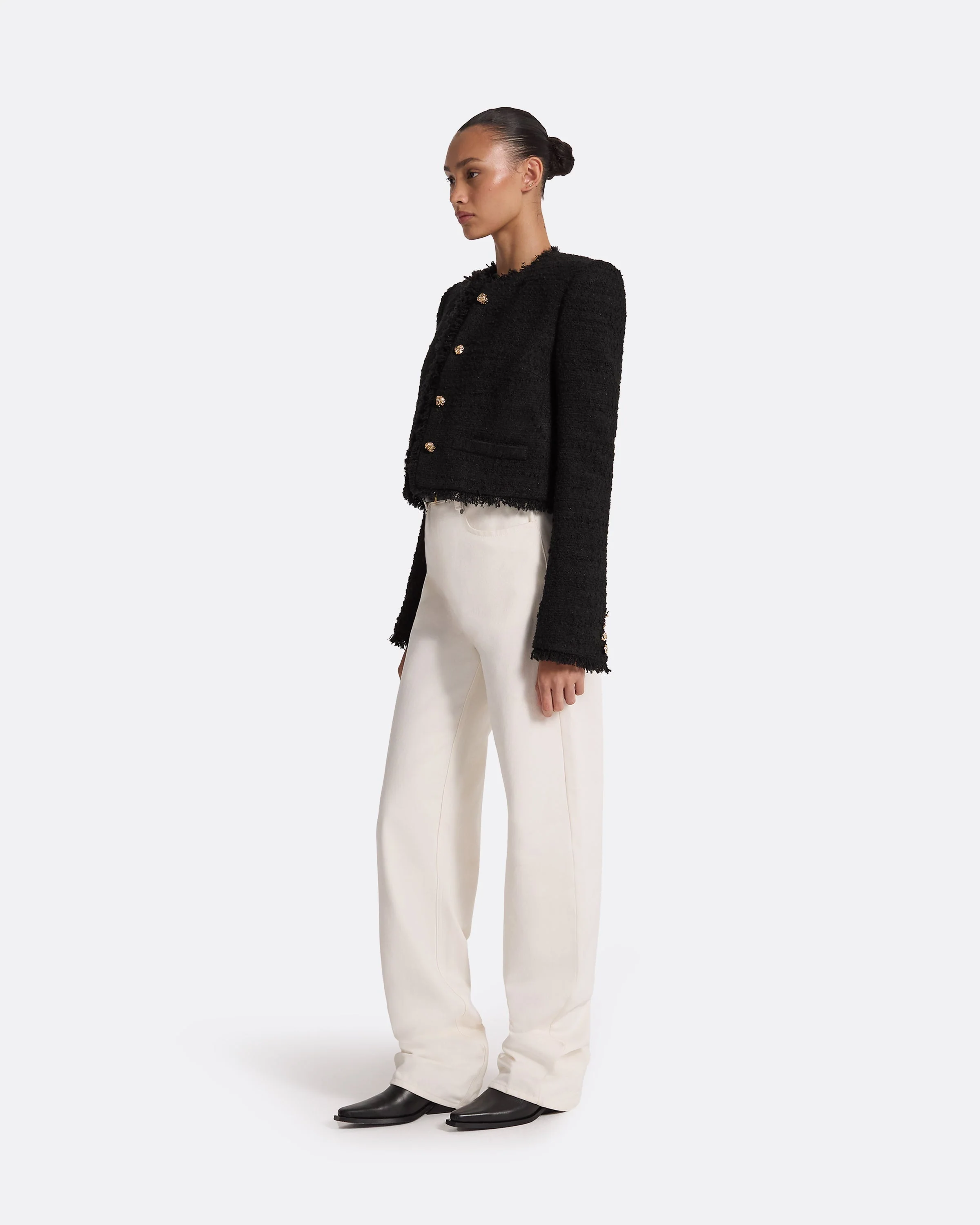 Amelia Black Jacket - Image 13