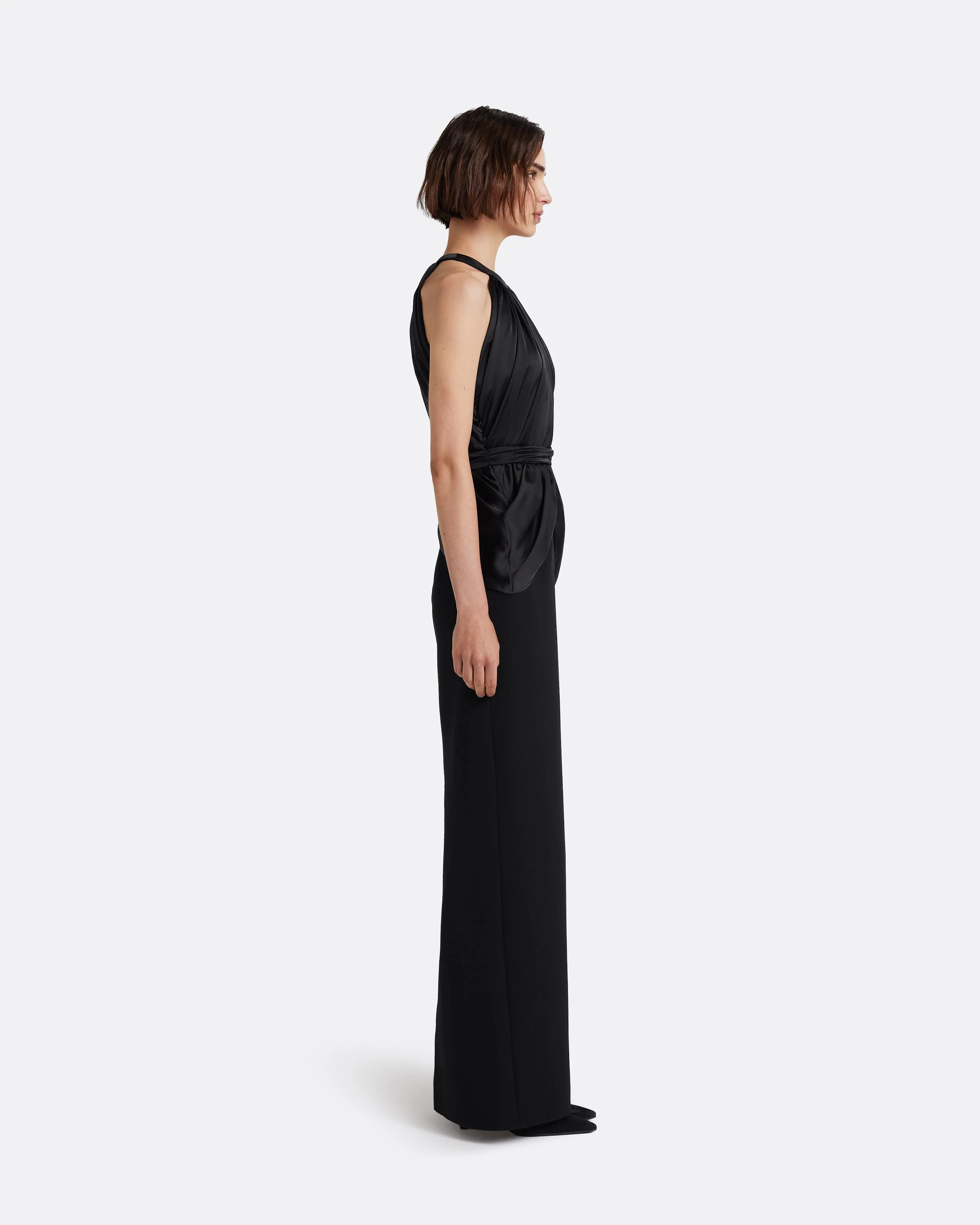 Amereis Long Dress in Black - Image 4