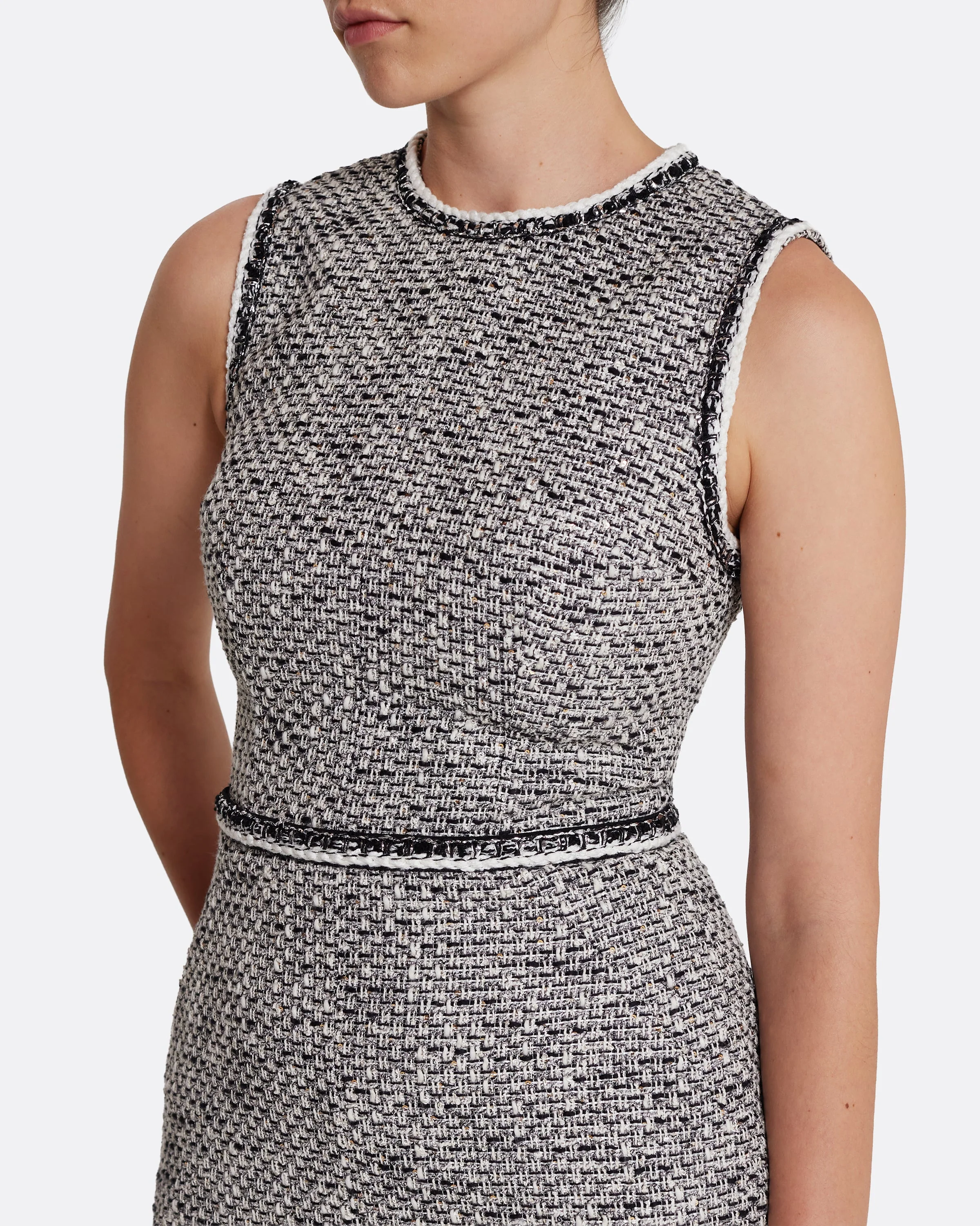 Andrea Midi Dress in Greyscale - Image 8