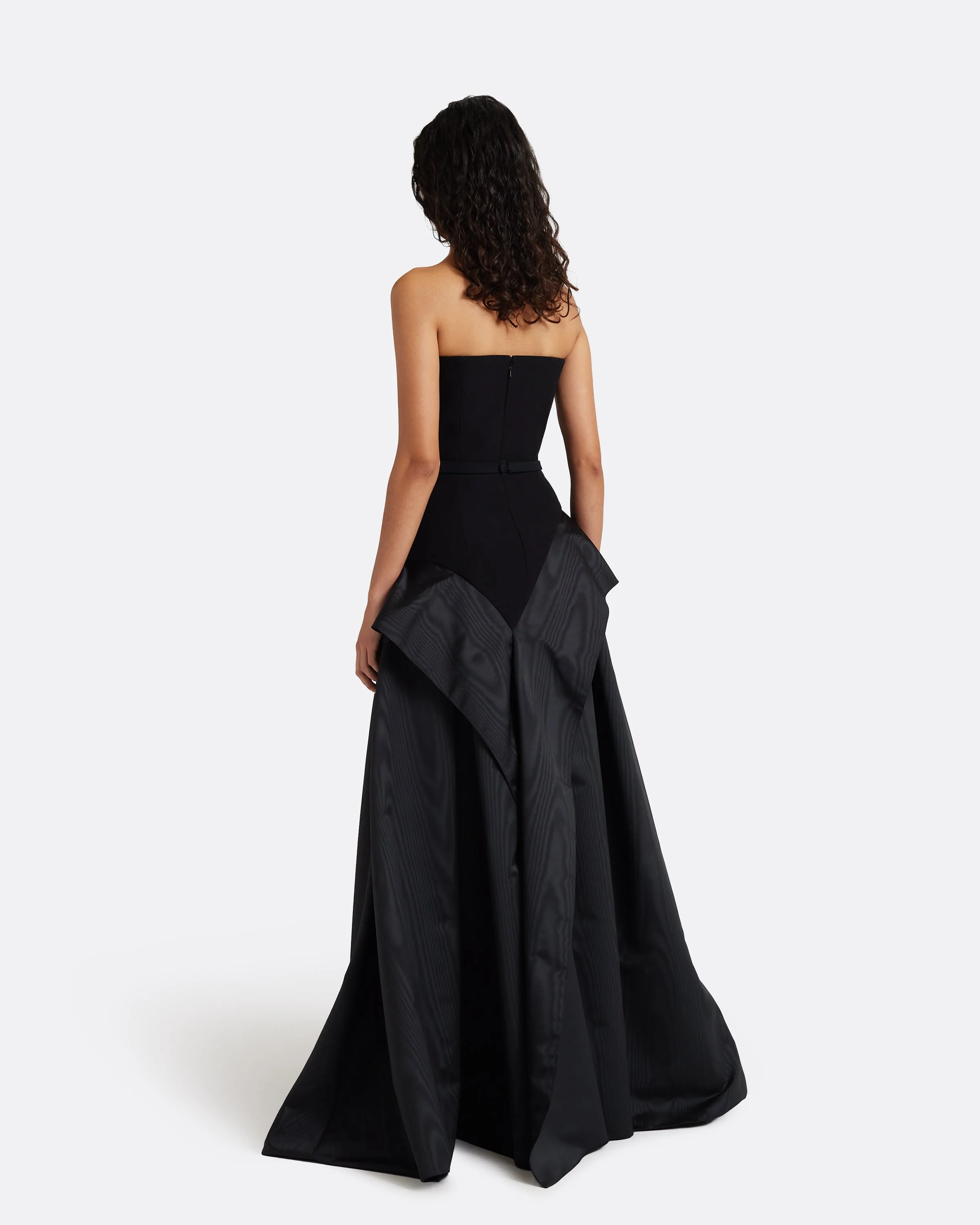 Anneline Long Dress in Black - Image 2