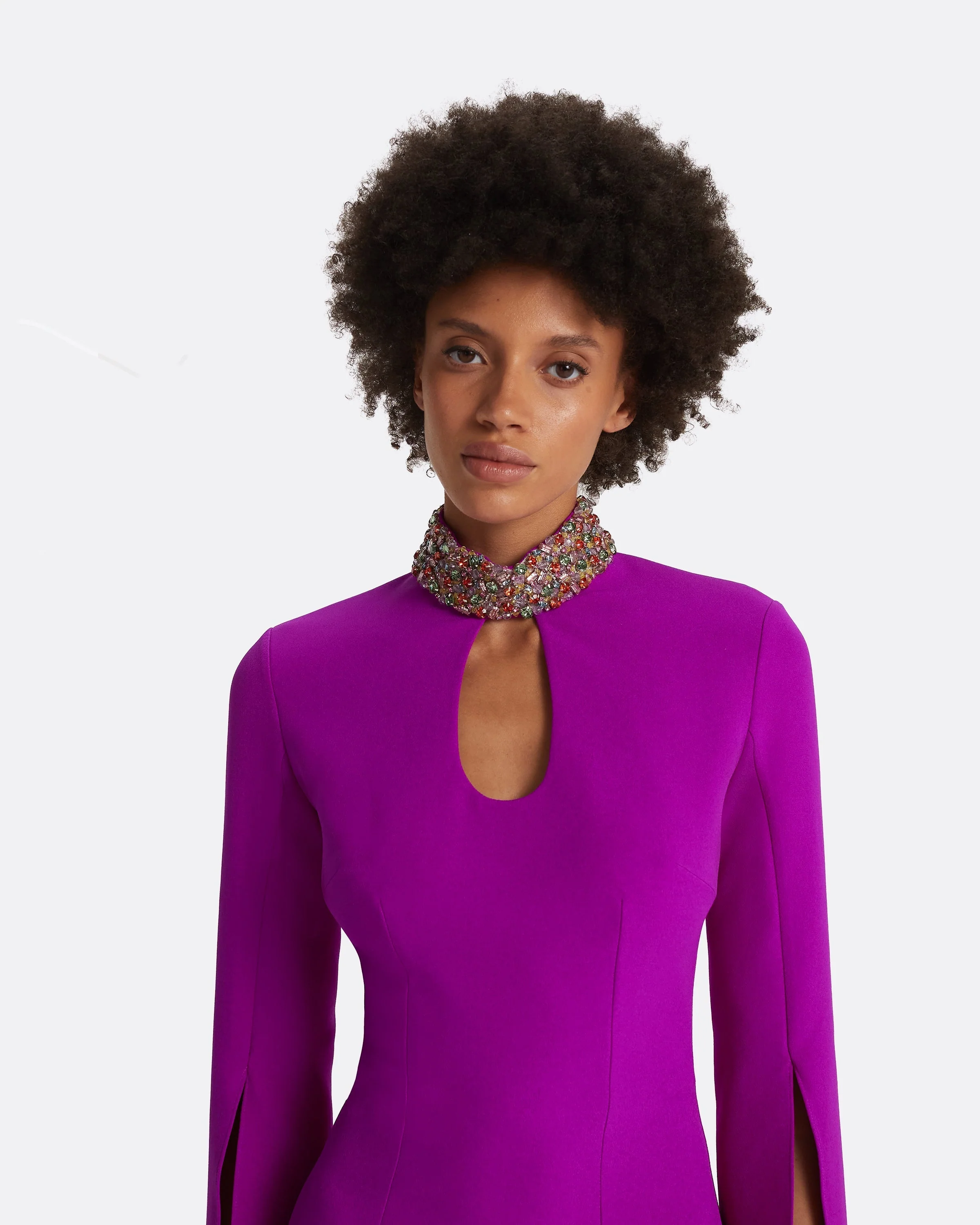 Anouk Magenta Long Dress - Image 28