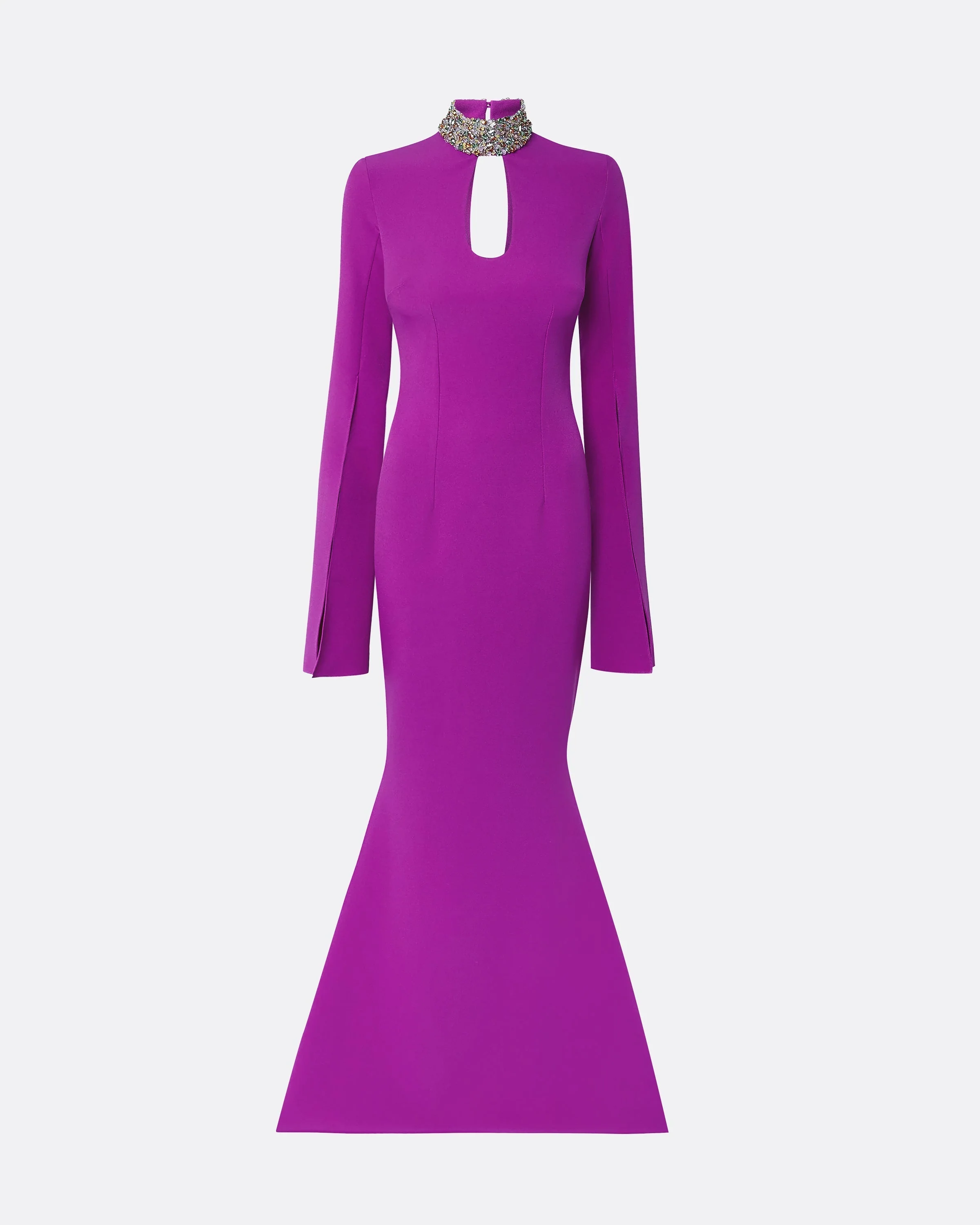 Anouk Magenta Long Dress - Image 30