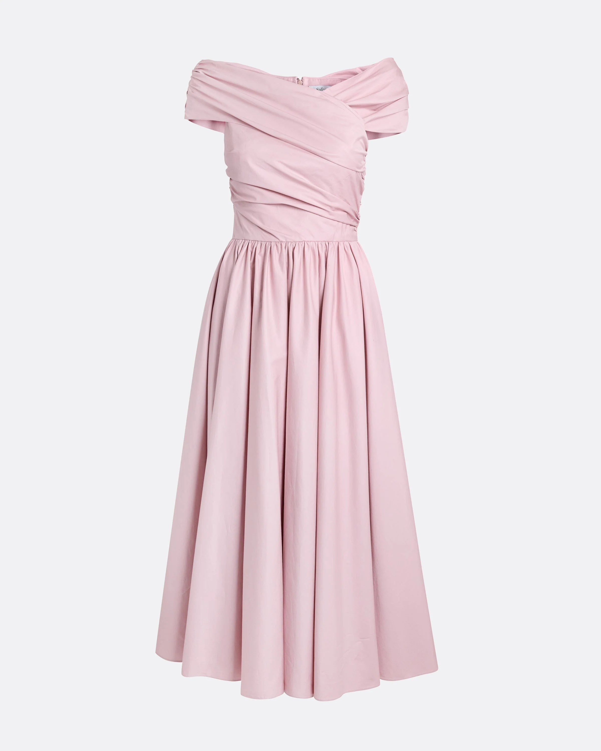 Appolline Midi Dress in Soft Pink - Image 12