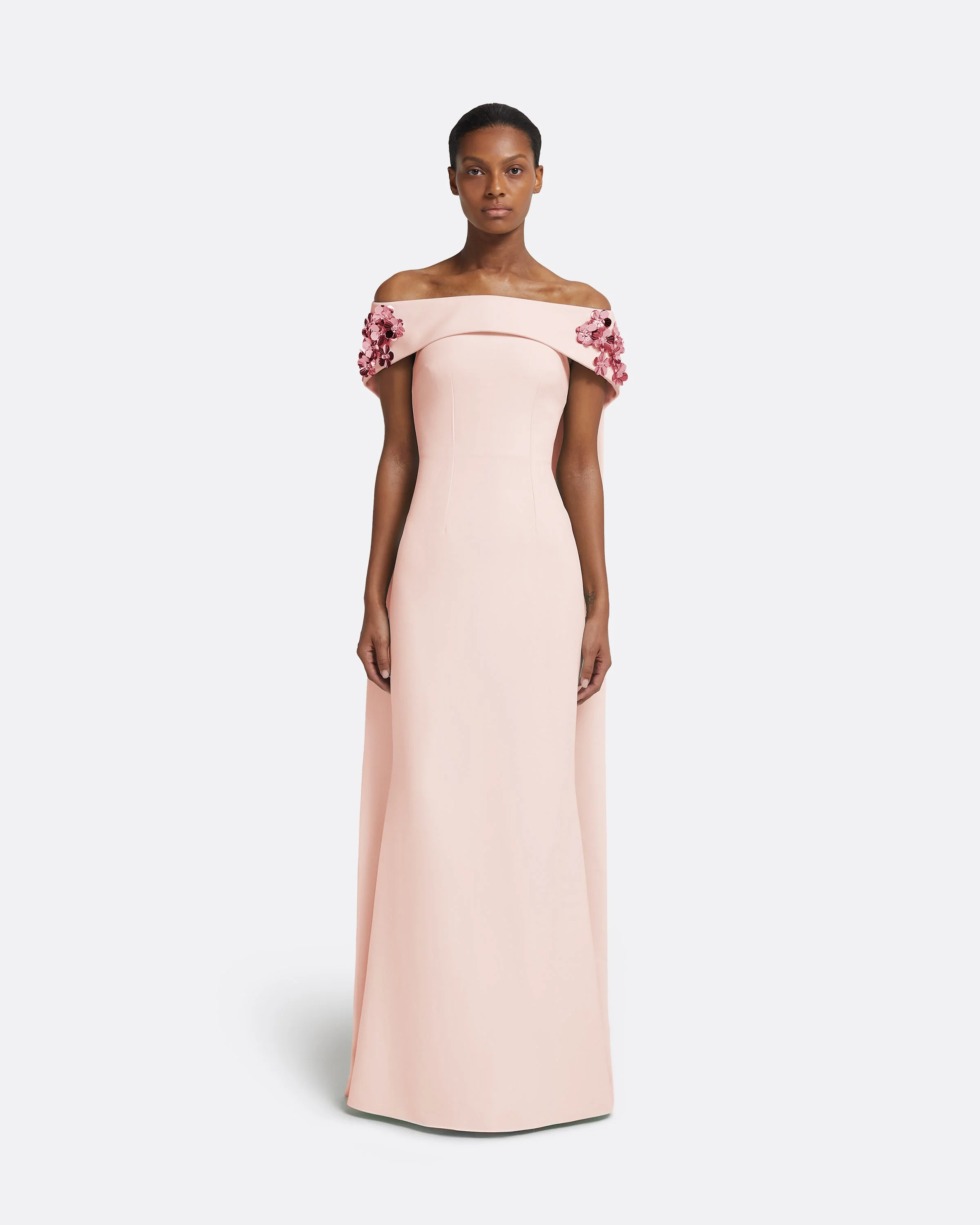 Arabella Harness With Soshin Dress in Pale Pink - Image 6