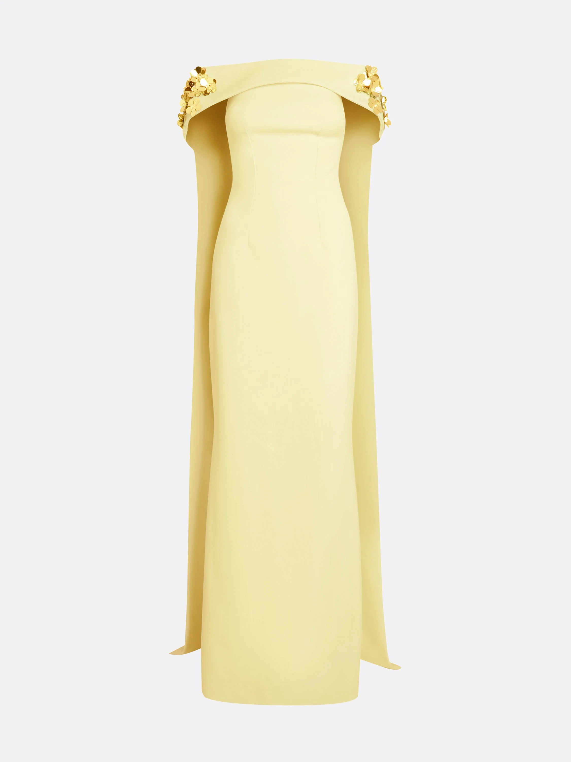 Arabella Harness With Soshin Dress in Pale Yellow - Image 10