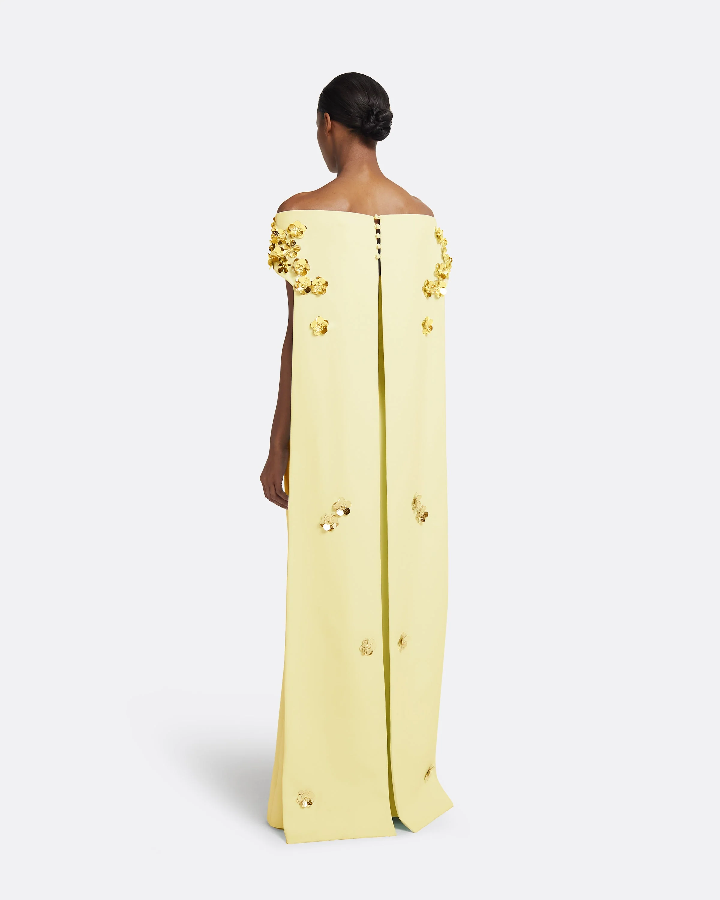 Arabella Harness With Soshin Dress in Pale Yellow - Image 7
