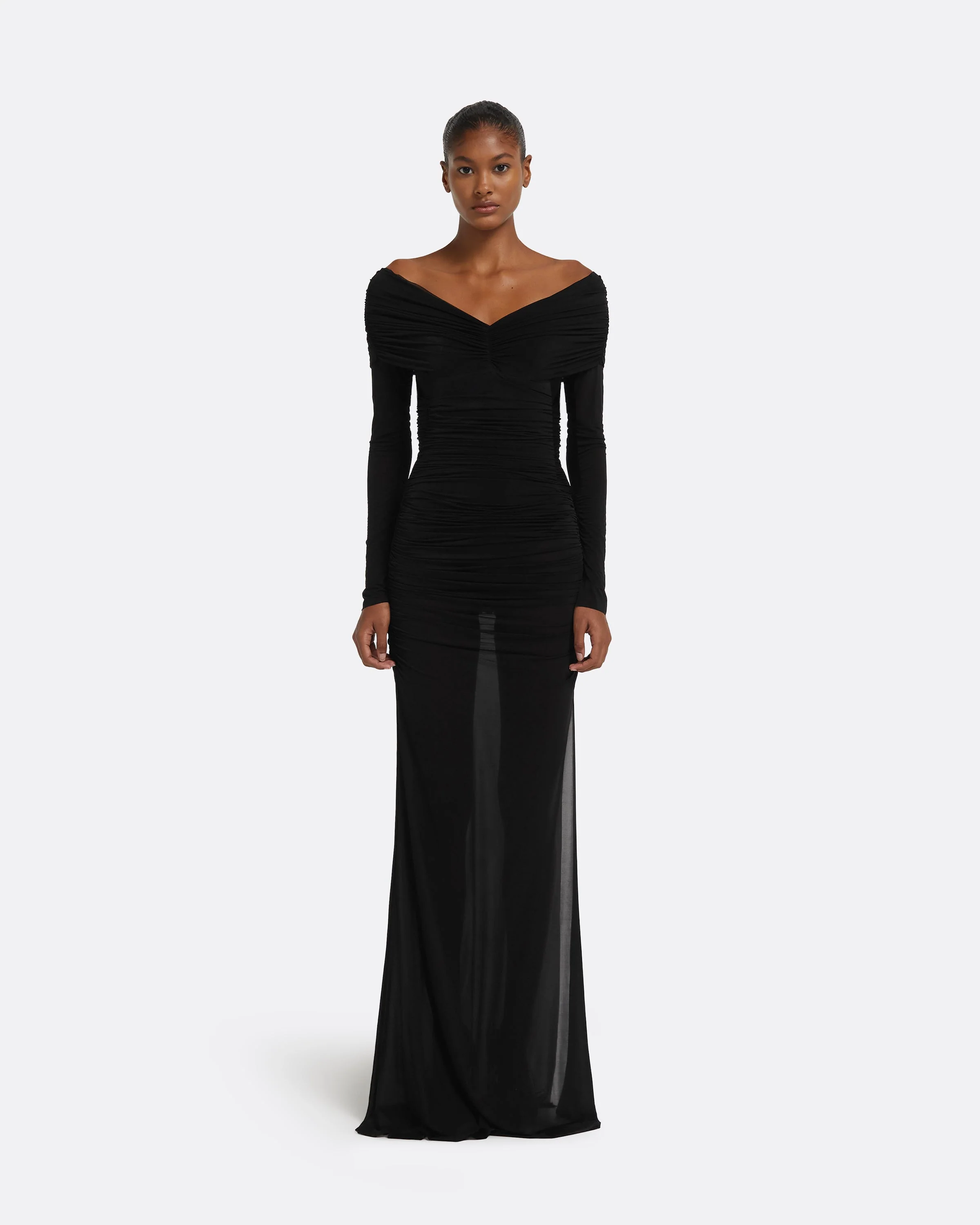 Ardyn Long Dress in Black