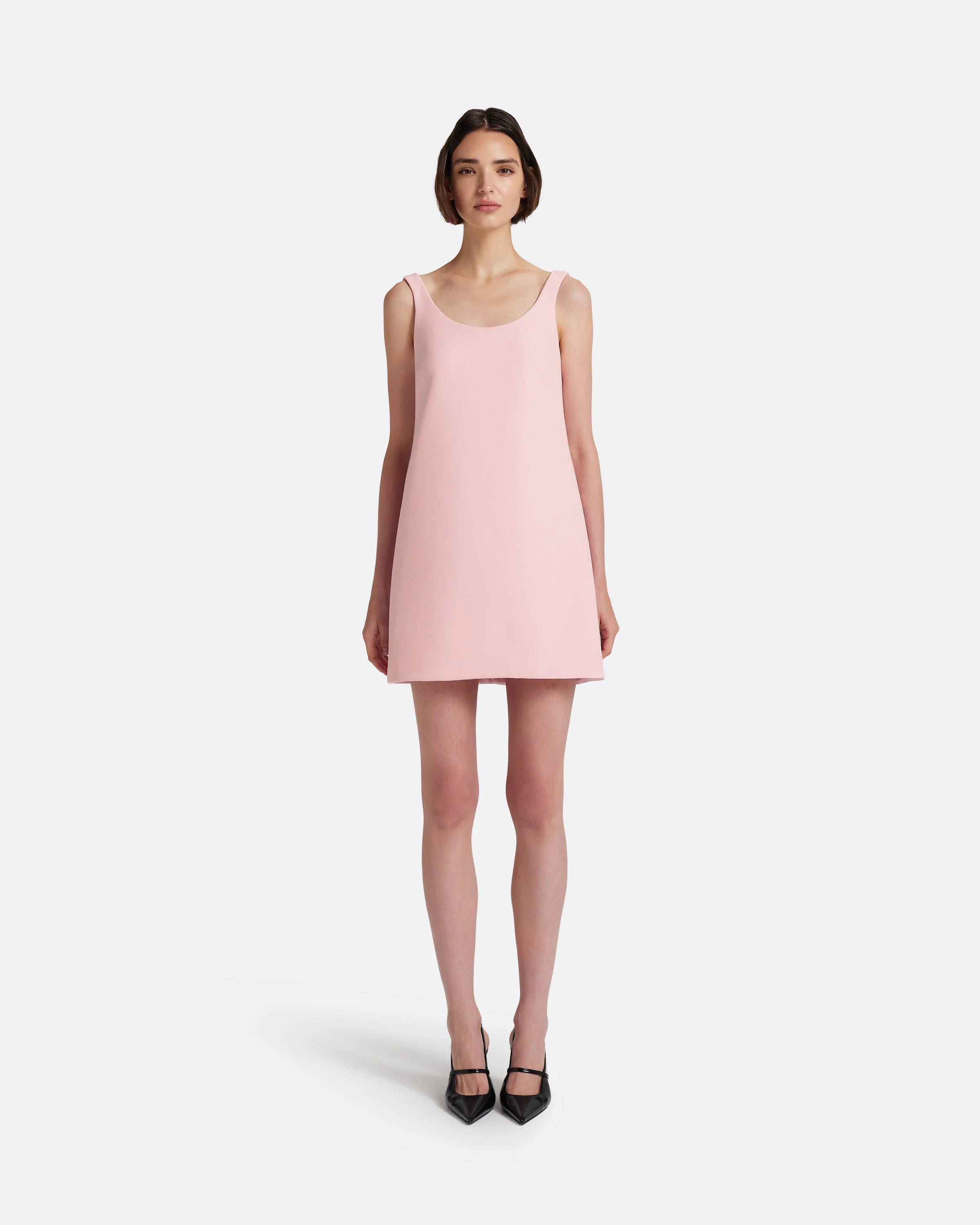 Areli Mini Dress in Lychee - Image 6