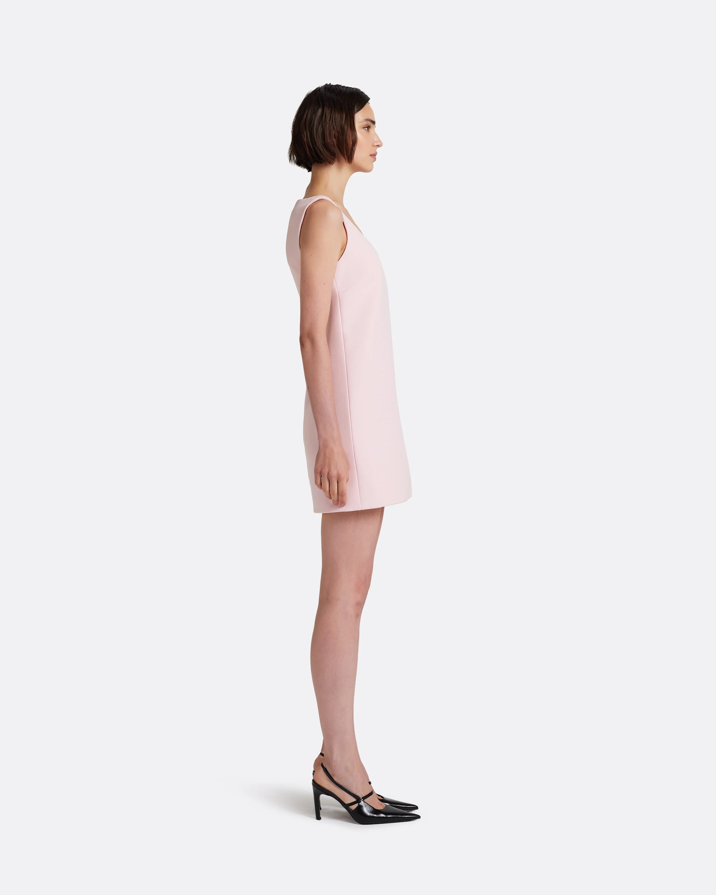 Areli Mini Dress in Lychee - Image 9