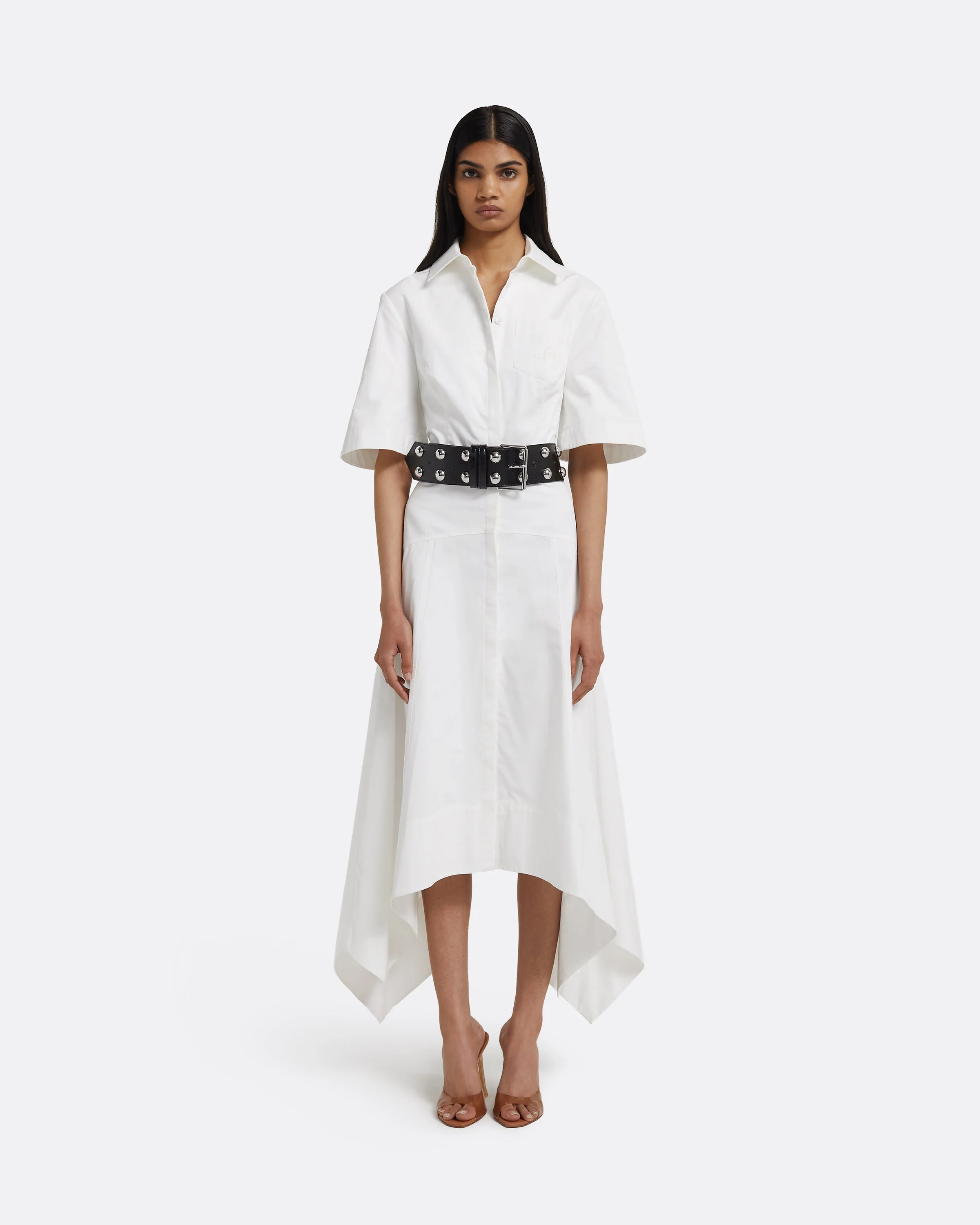 Aster Midi Dress in Ivory - Image 5