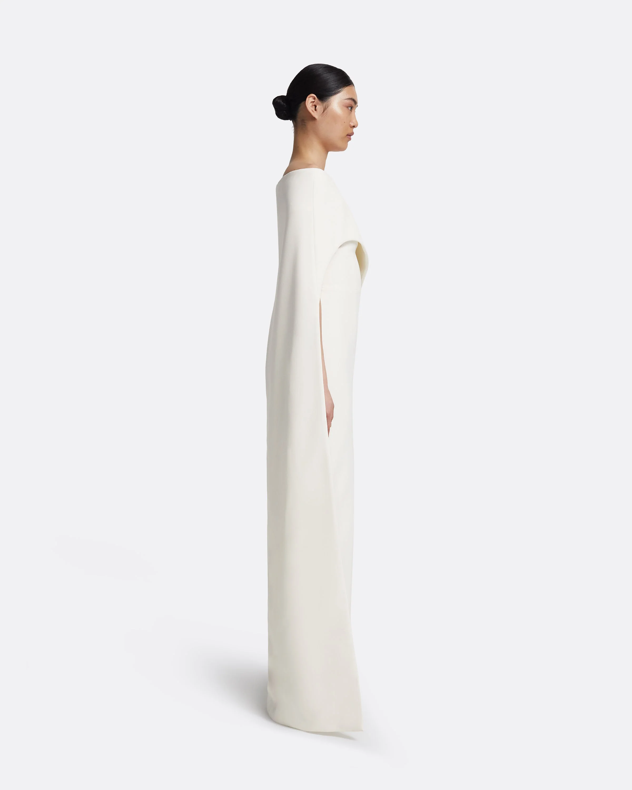 Azrael Long Dress & Maddox Harness in Ivory - Image 4
