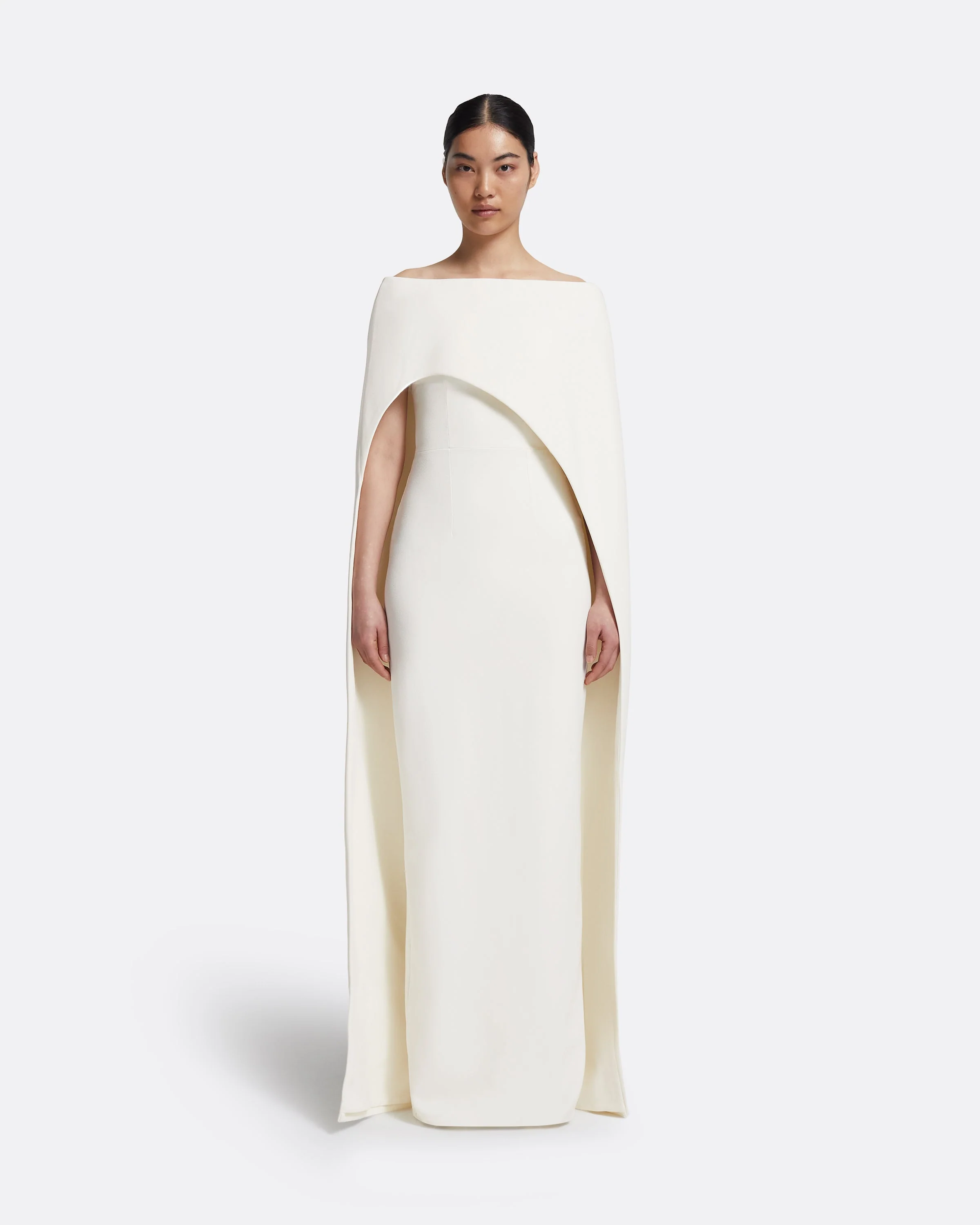 Azrael Long Dress & Maddox Harness in Ivory - Image 6