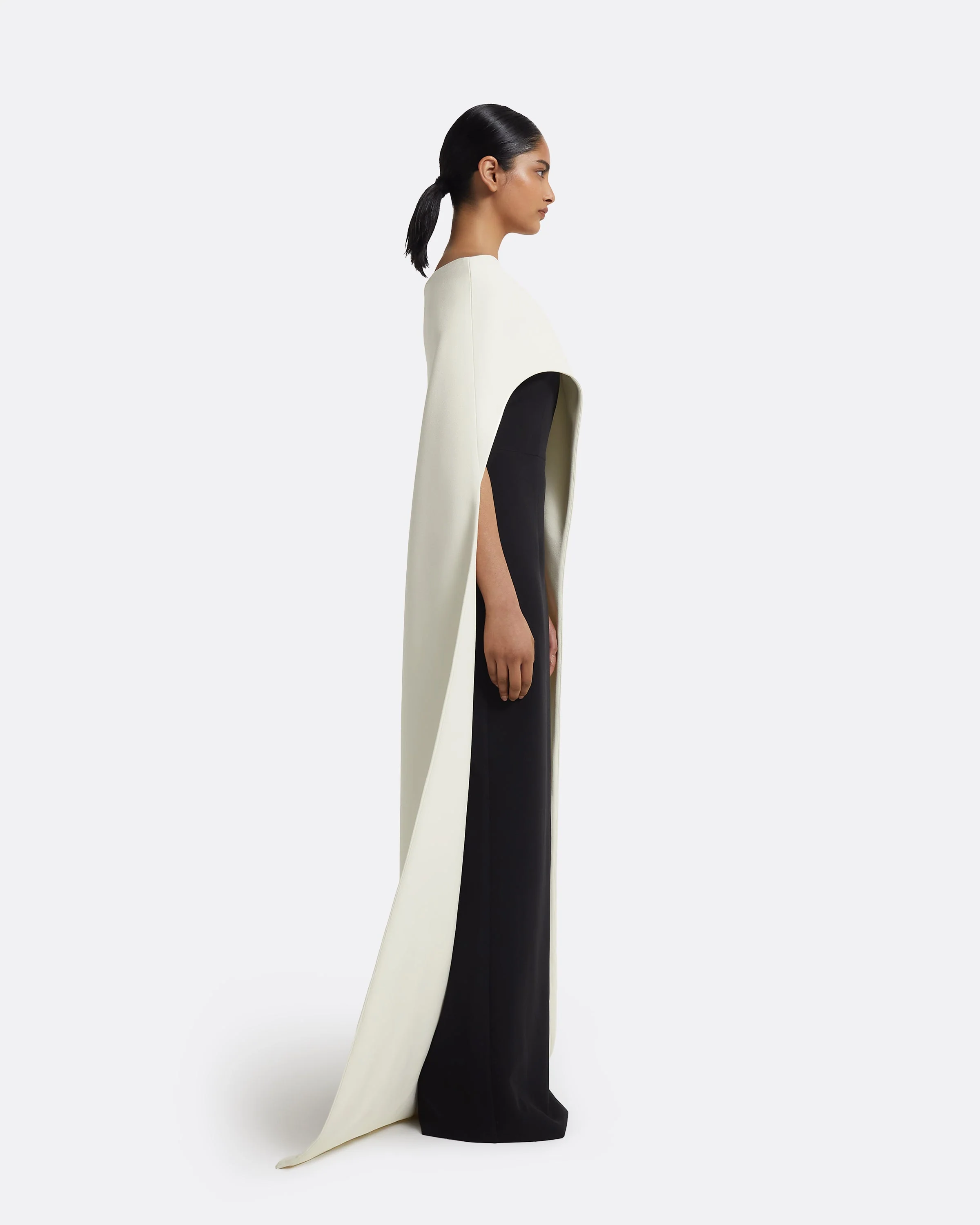Azrael Long Dress & Maddox Harness in Ivory - Image 4