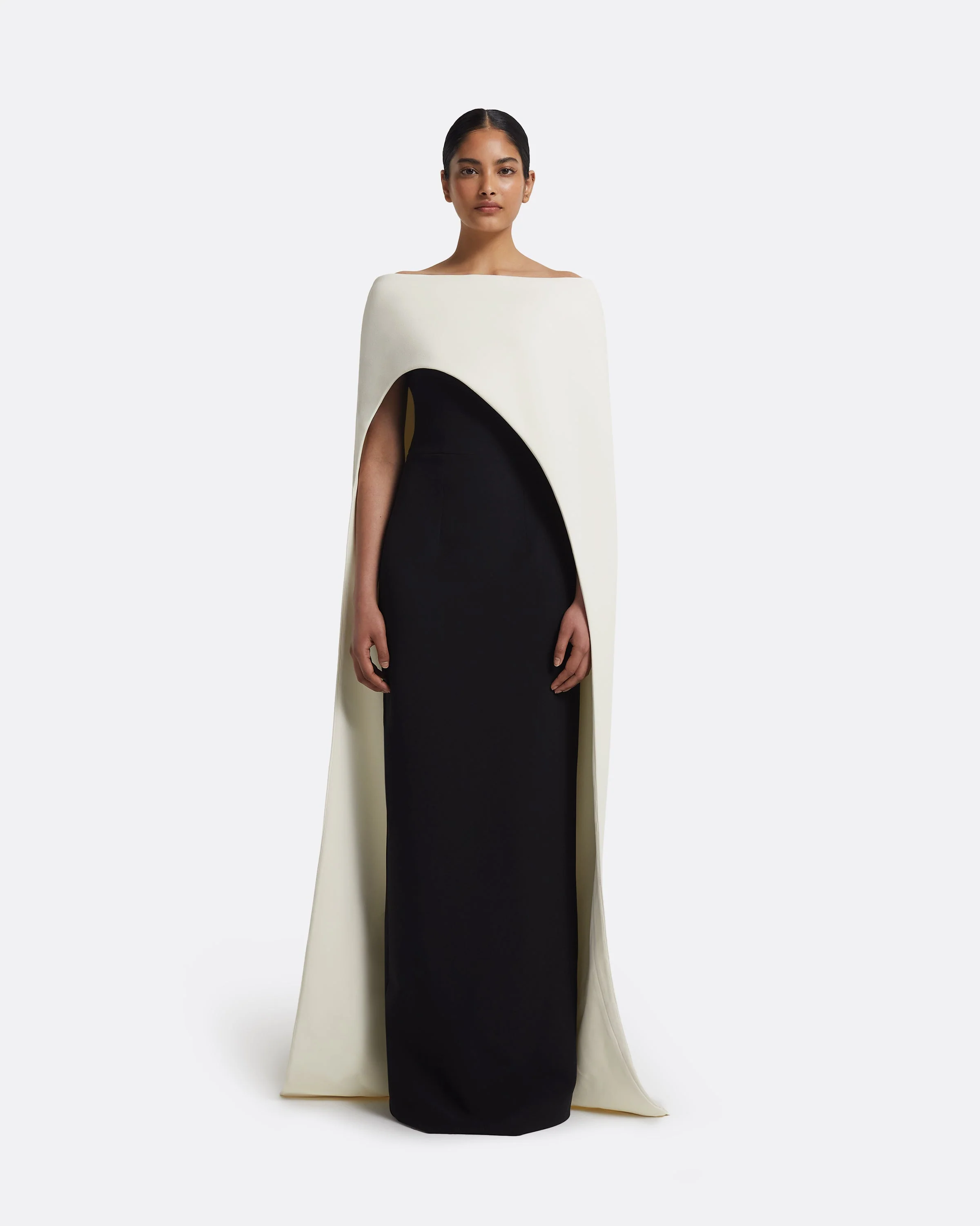 Azrael Long Dress & Maddox Harness in Ivory - Image 6