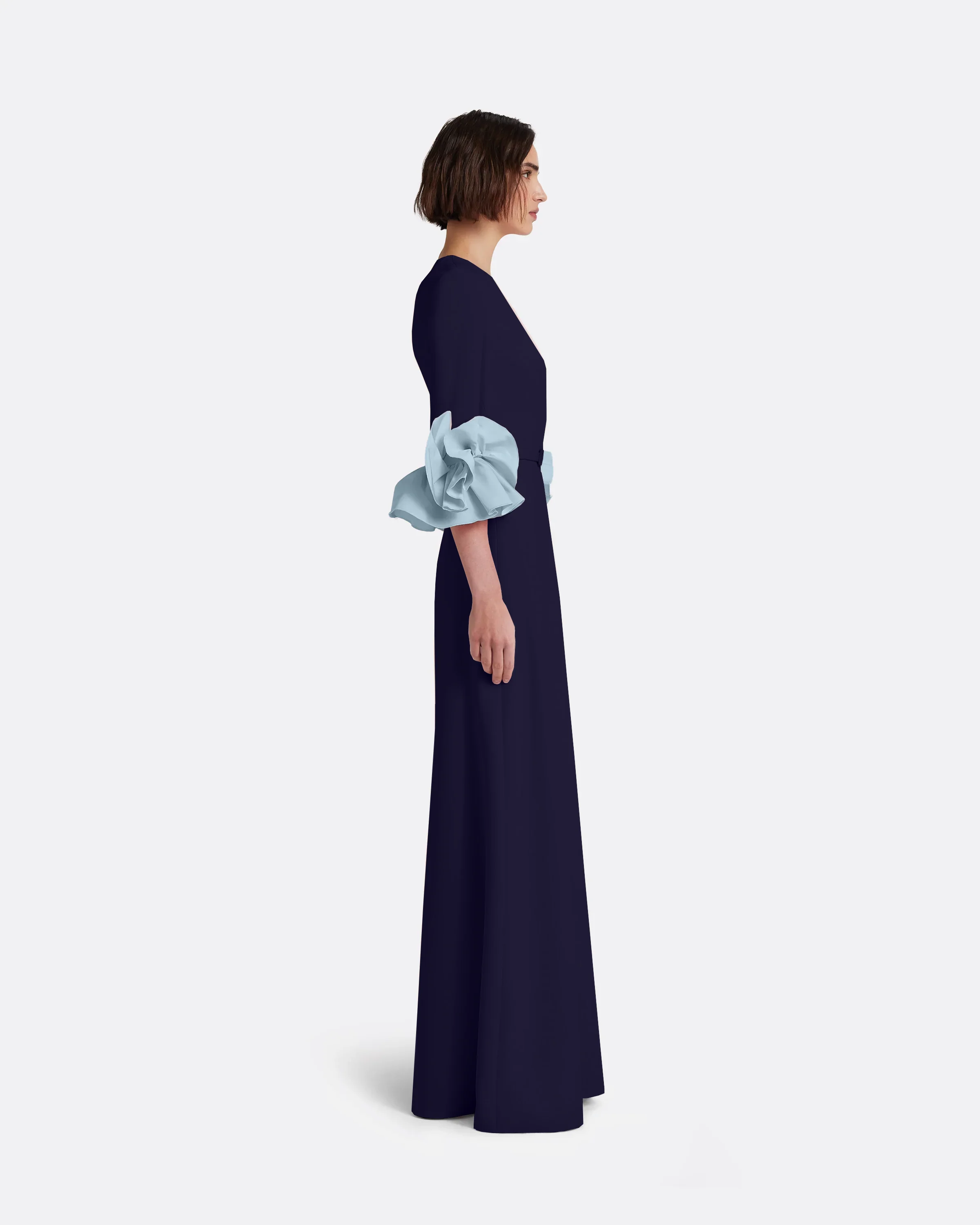 Belen Long Dress in Azurite & Vista - Image 14