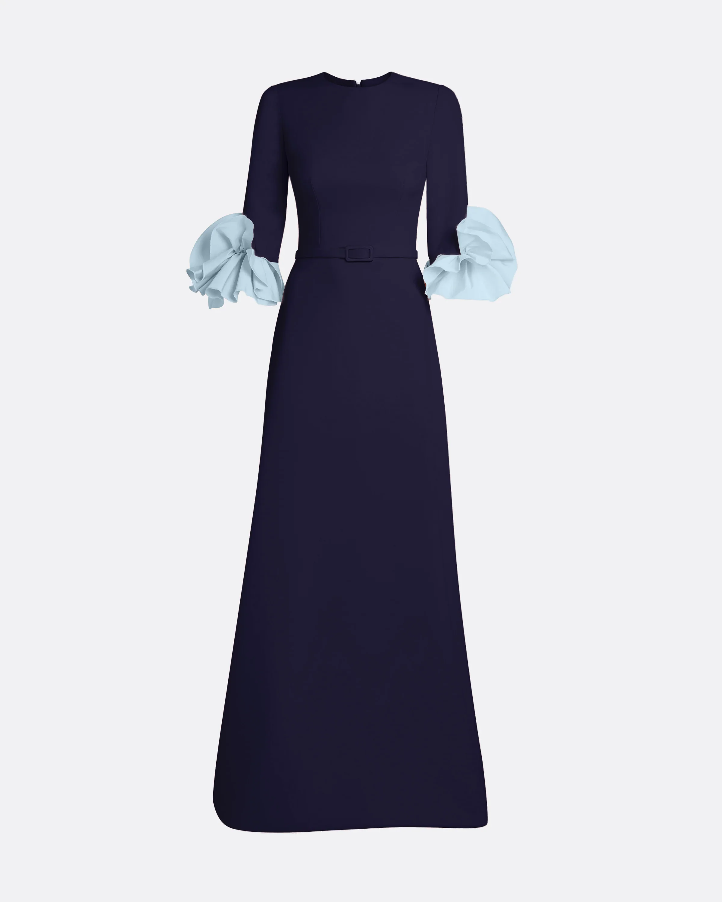 Belen Long Dress in Azurite & Vista - Image 15