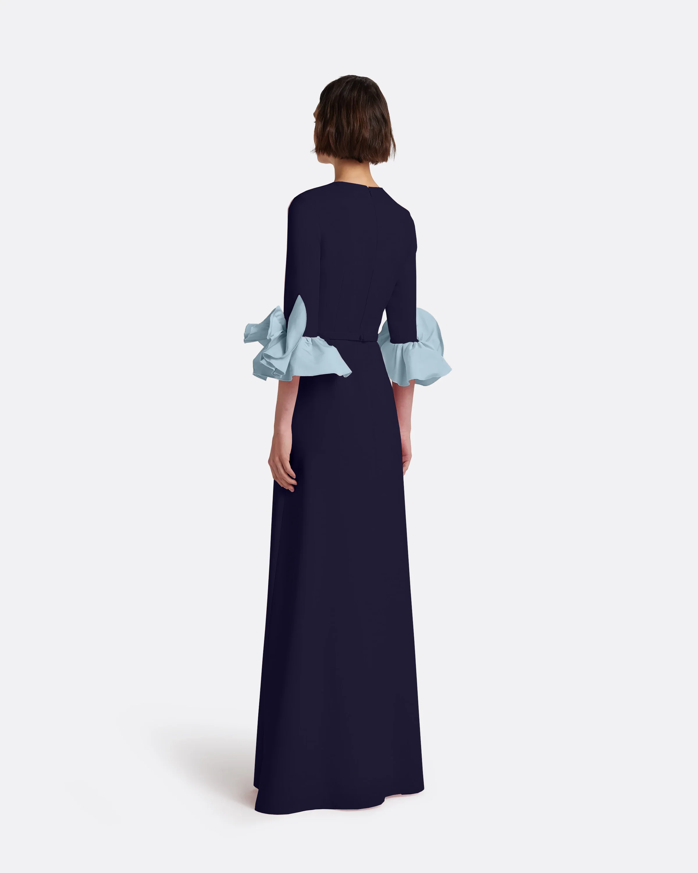 Belen Long Dress in Azurite & Vista - Image 7