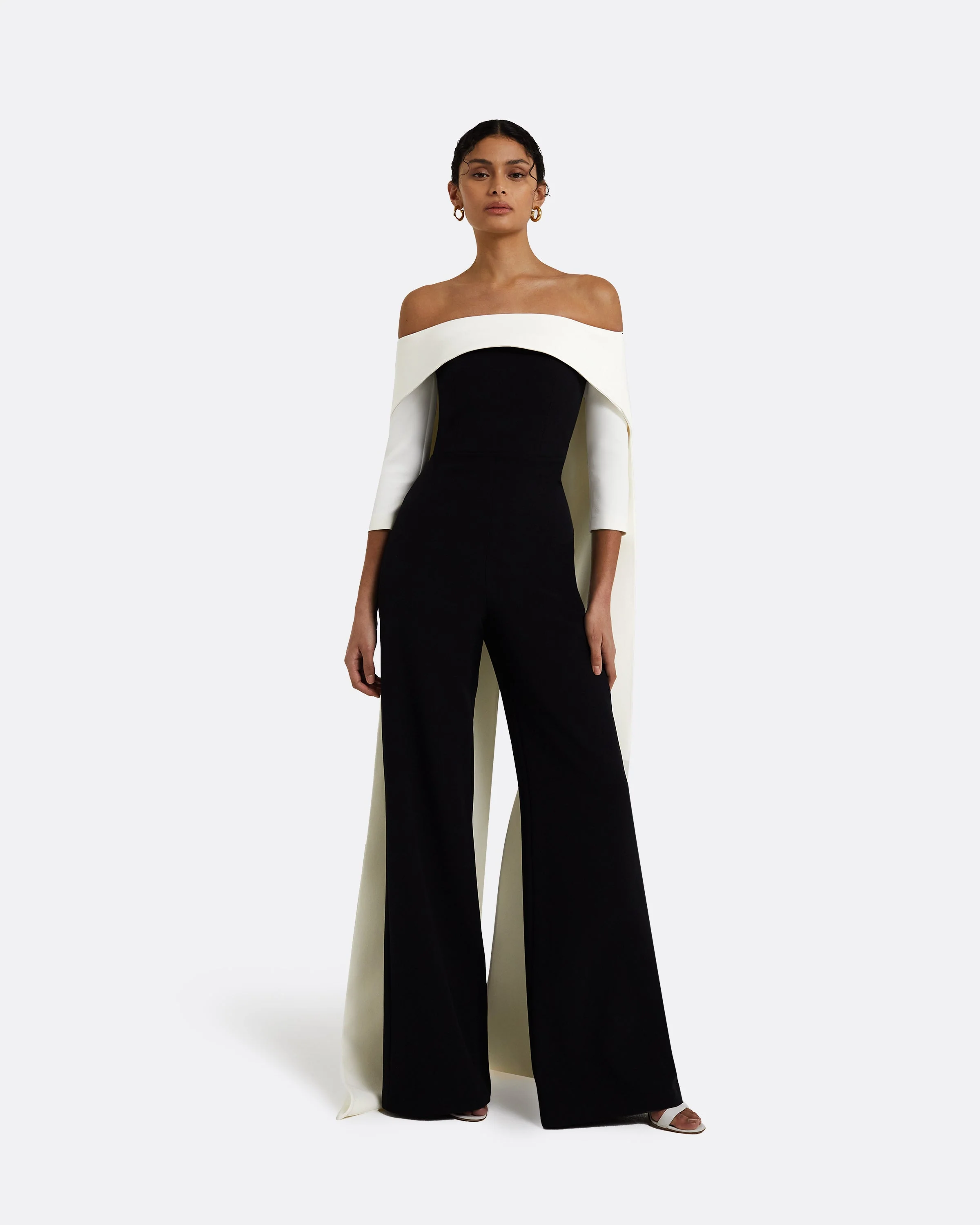 Bellara Ivory Harness & Black Takayama Jumpsuit - Image 6