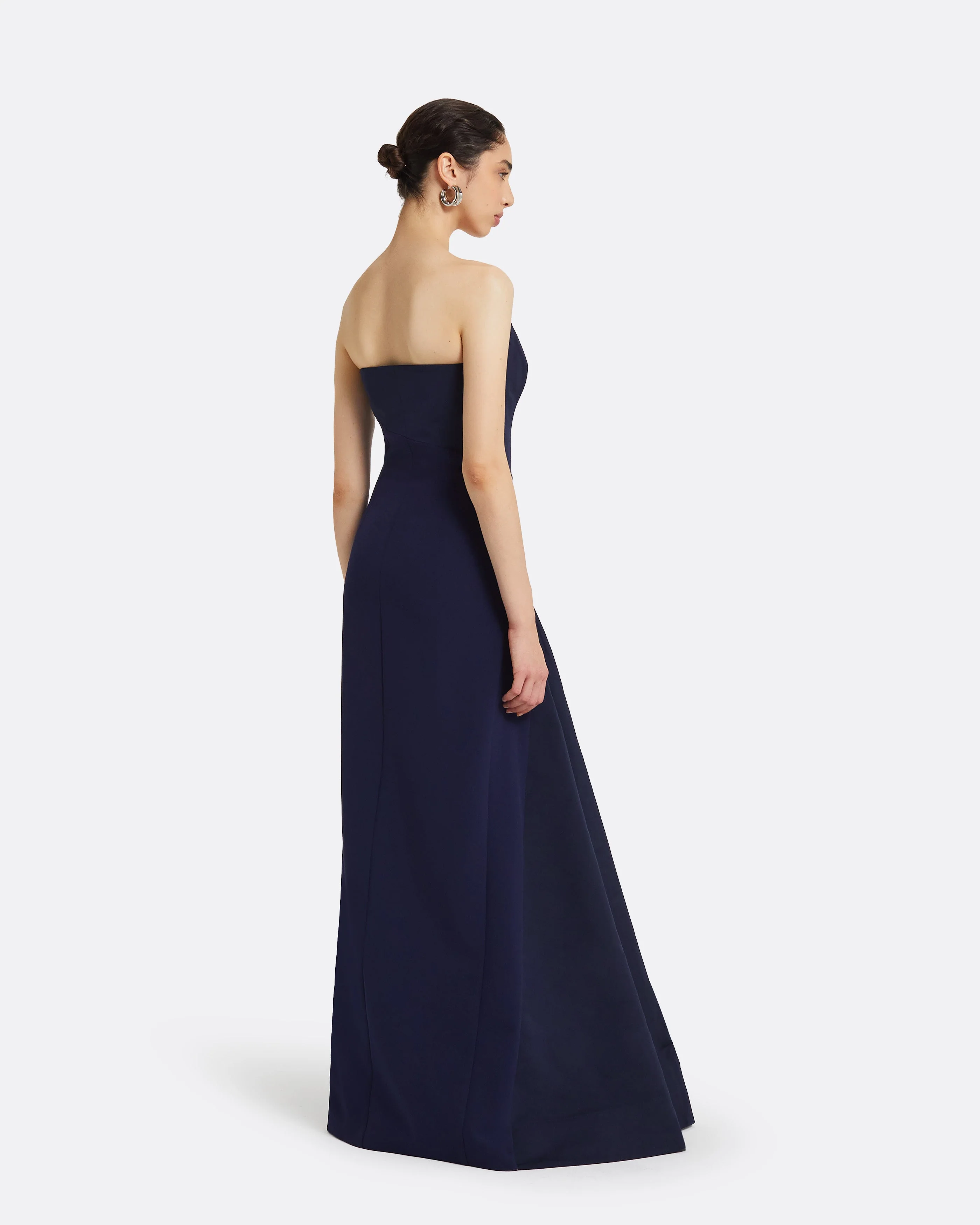 Bengi Azurite Blue Long Dress - Image 7