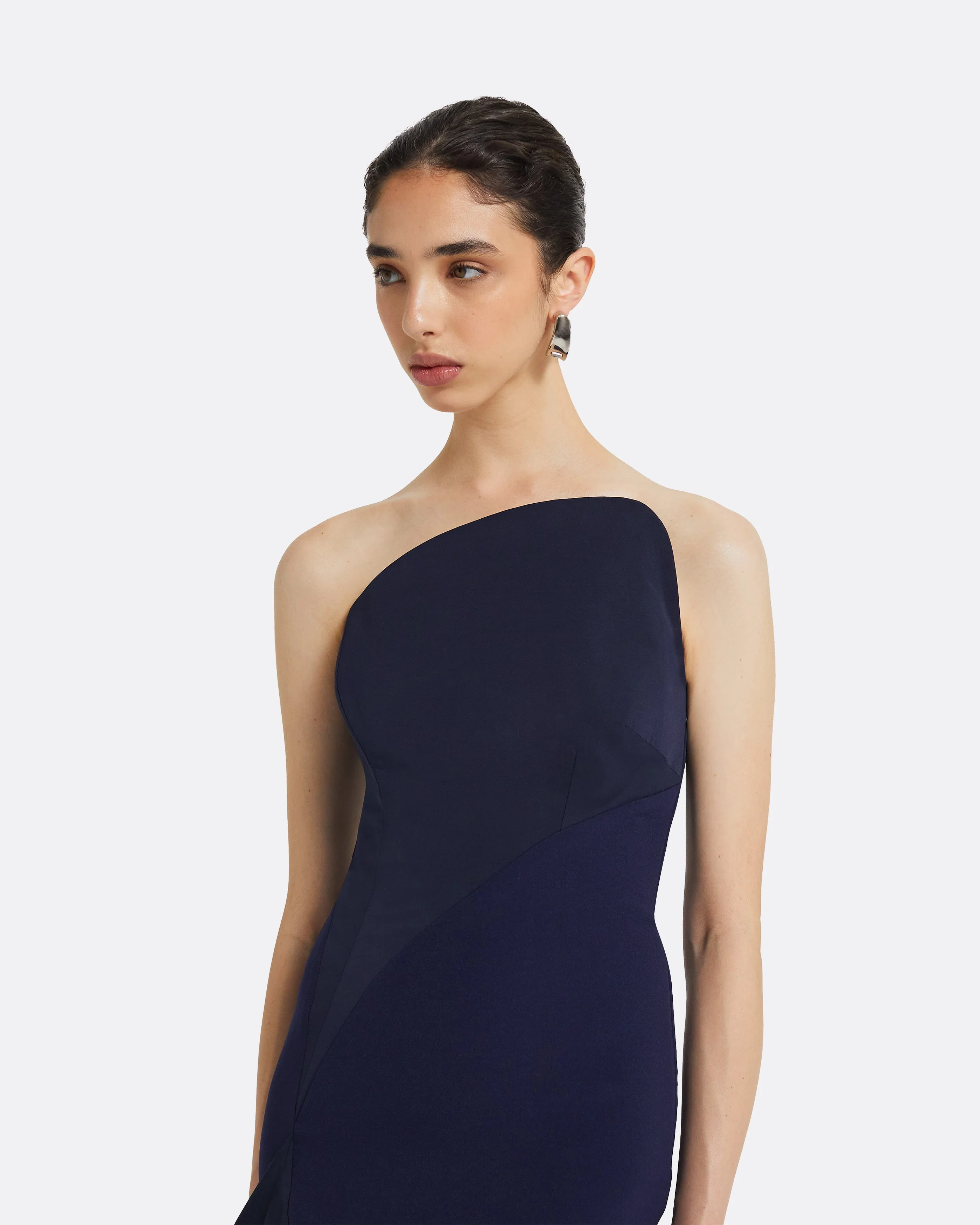 Bengi Azurite Blue Long Dress - Image 8