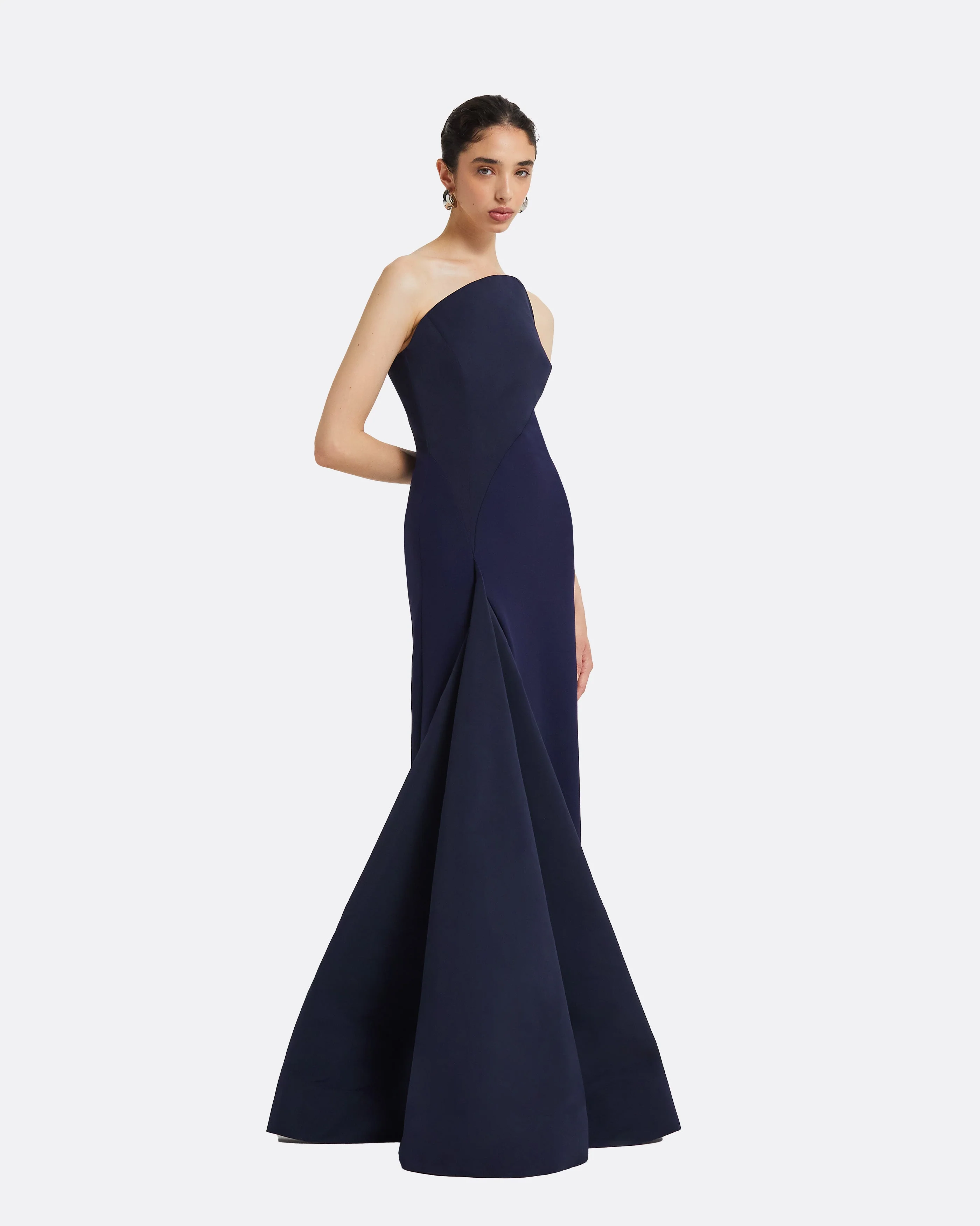 Bengi Azurite Blue Long Dress - Image 9