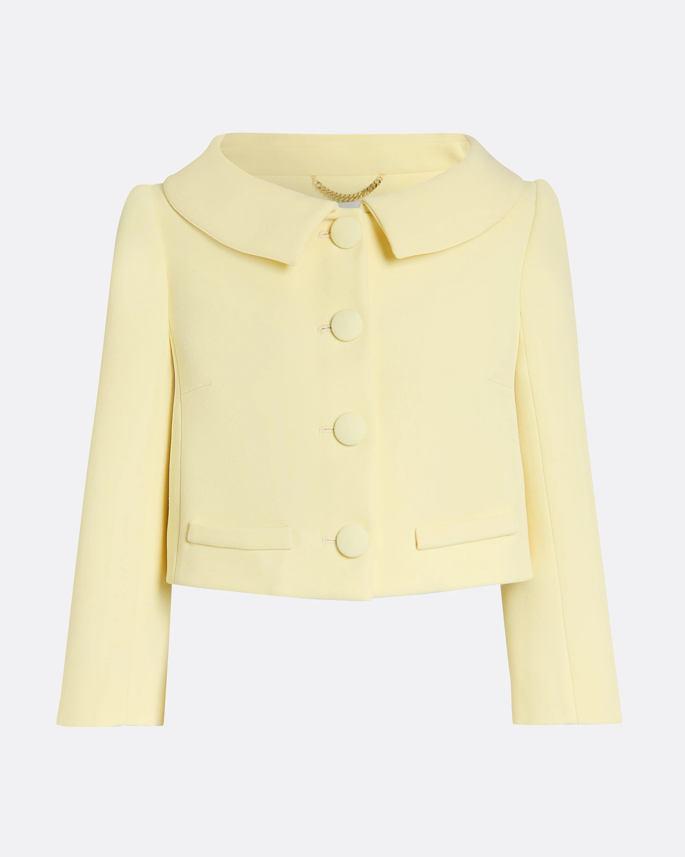 Brigitta Jacket in Pale Yellow - Image 9