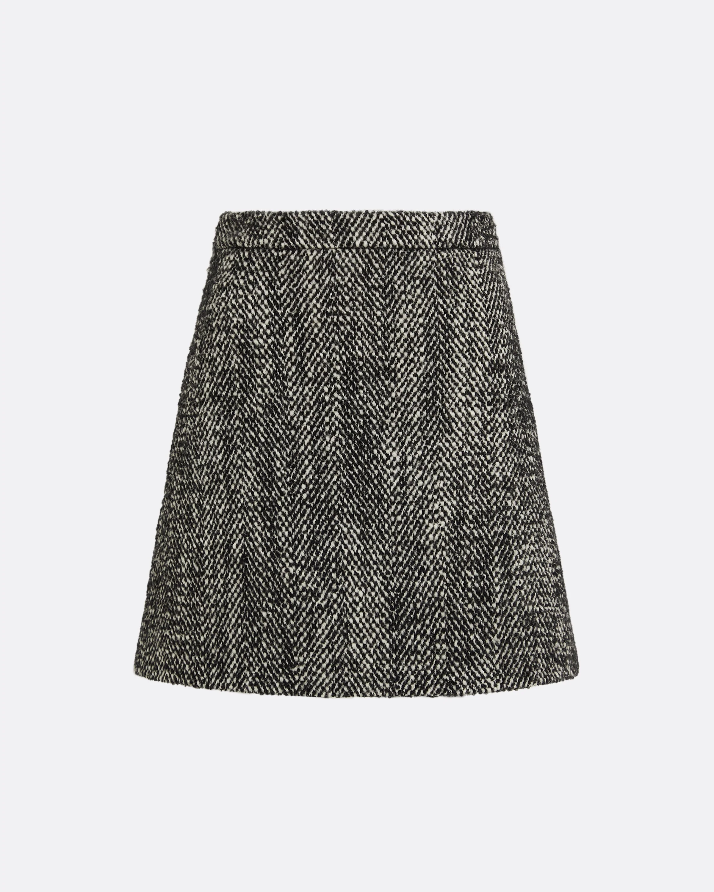 Bronagh Black Wool Skirt - Image 10