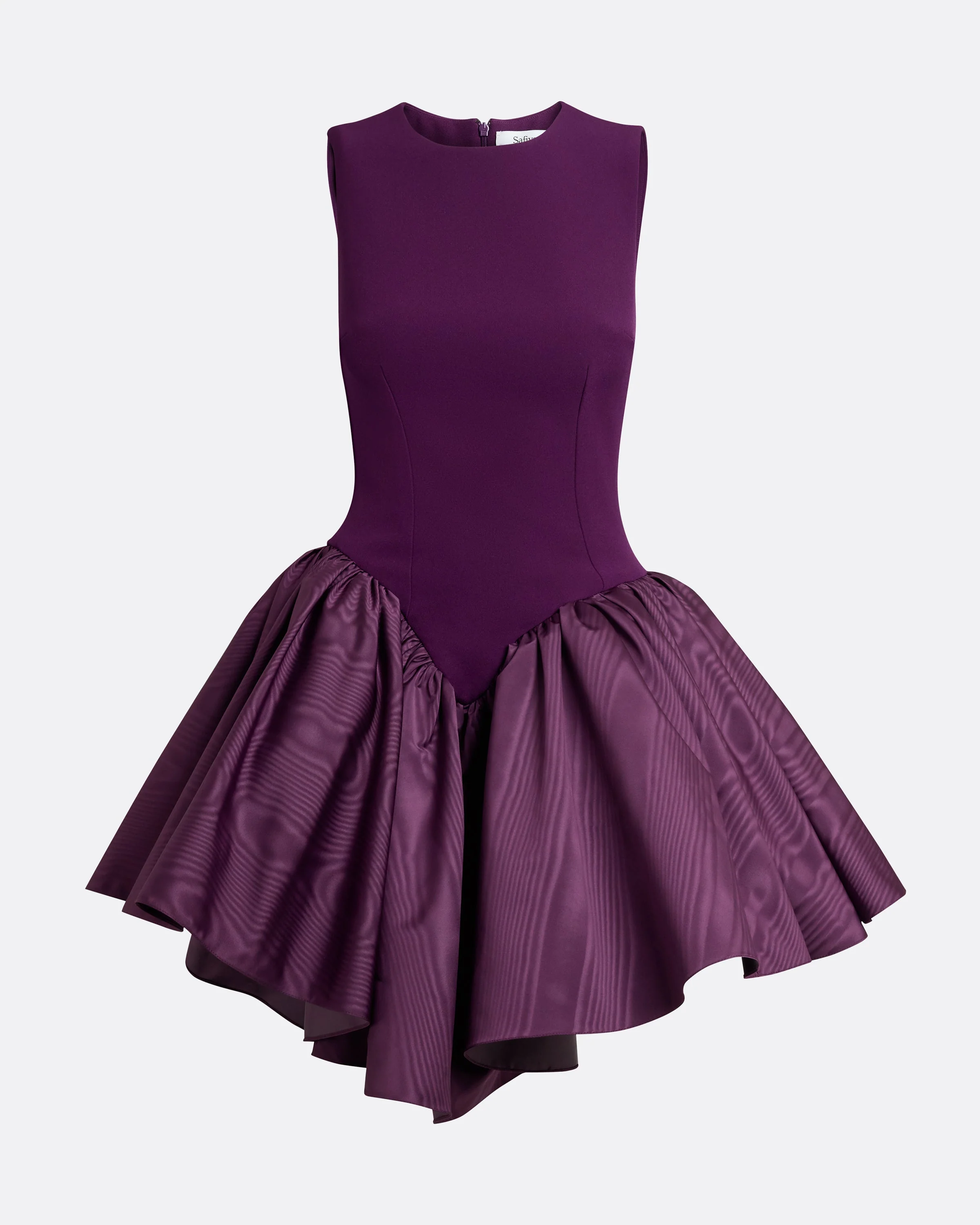 Camille Mini Dress in Currant - Image 5
