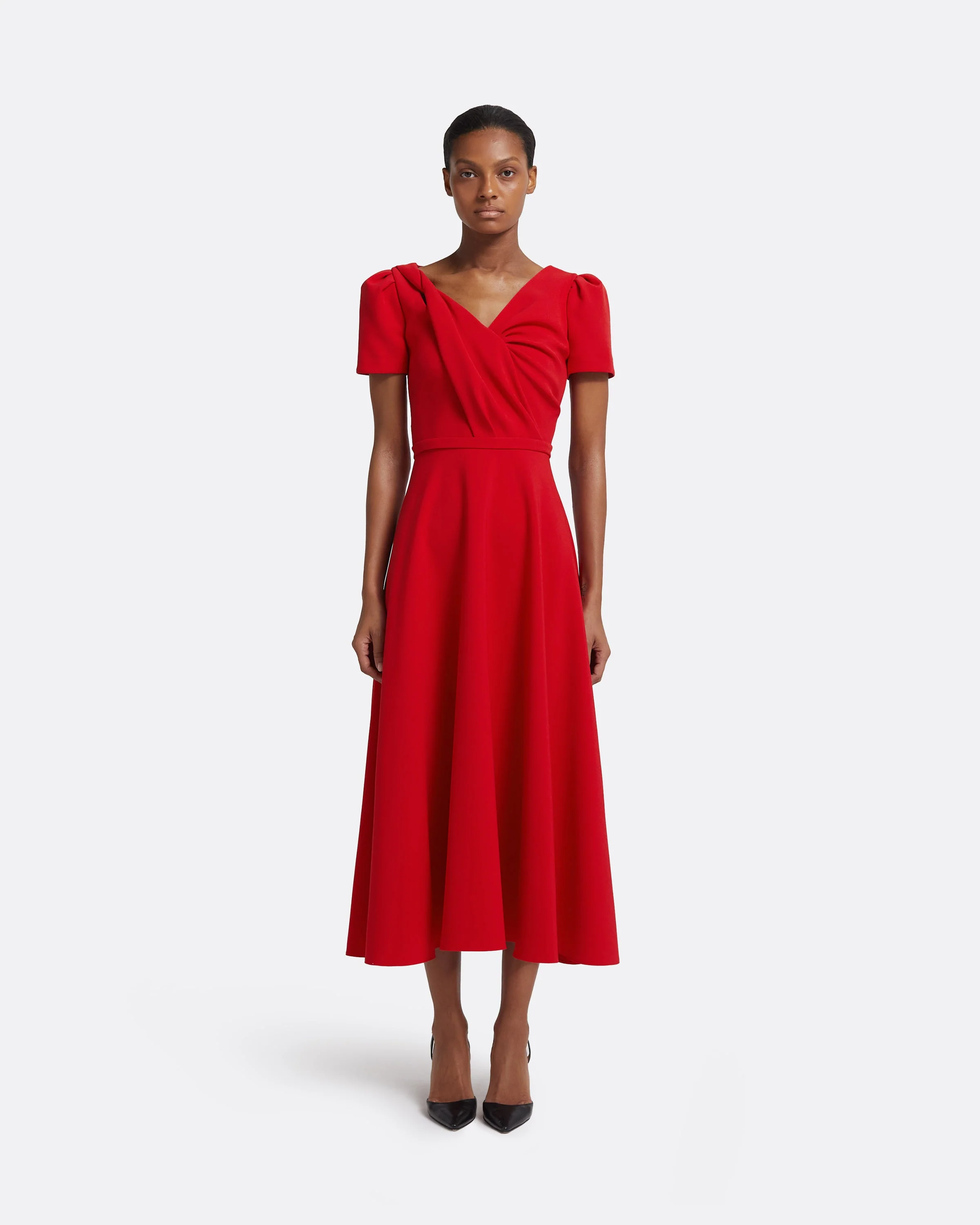 Cecilia Dresses in Cherry Red - Image 11