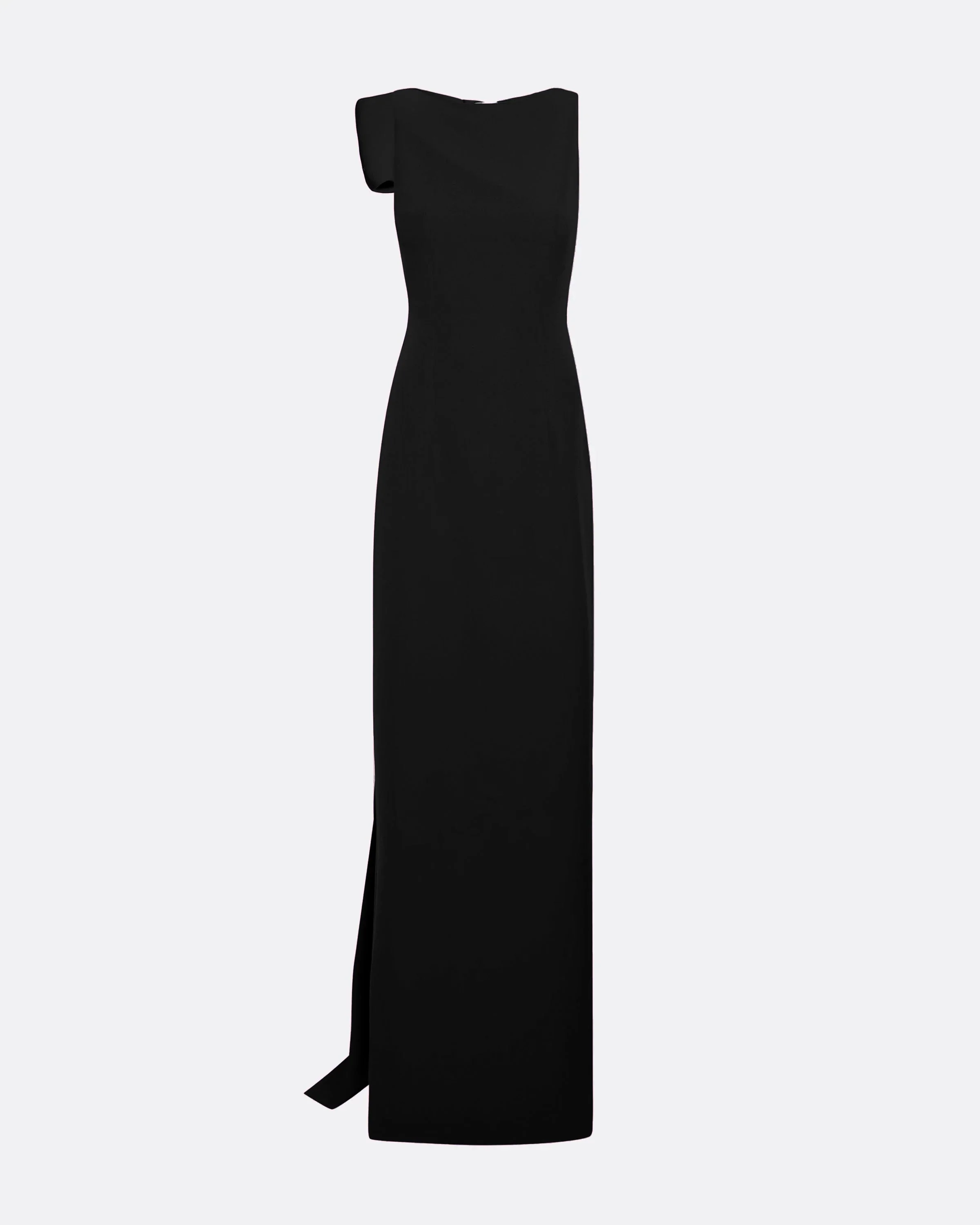 Celestia Black Long Dress - Image 5