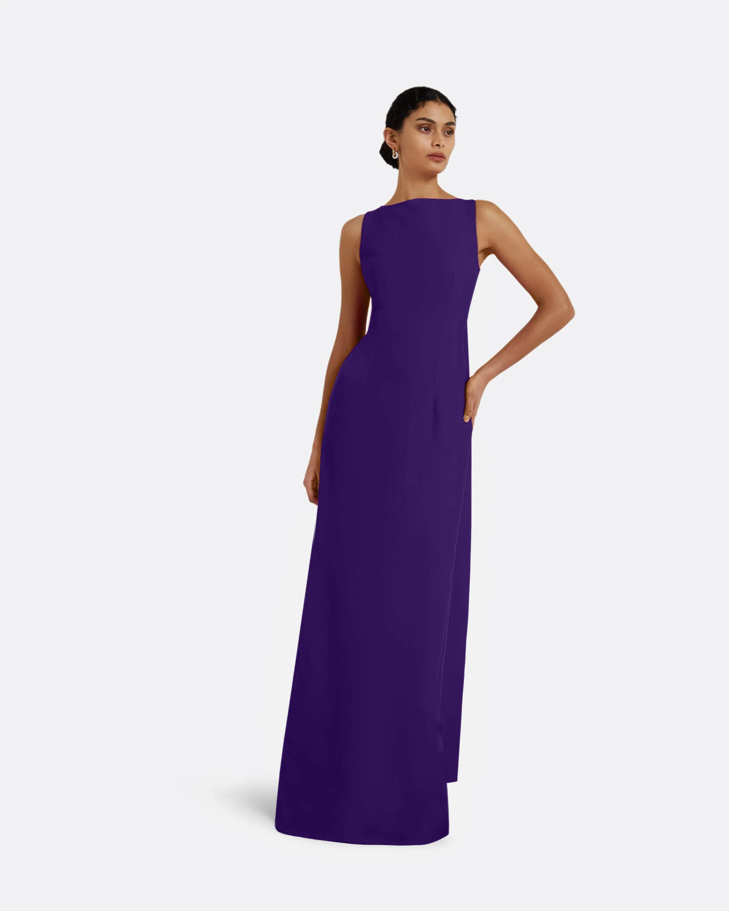Celestia Pansy Long Dress - Image 4