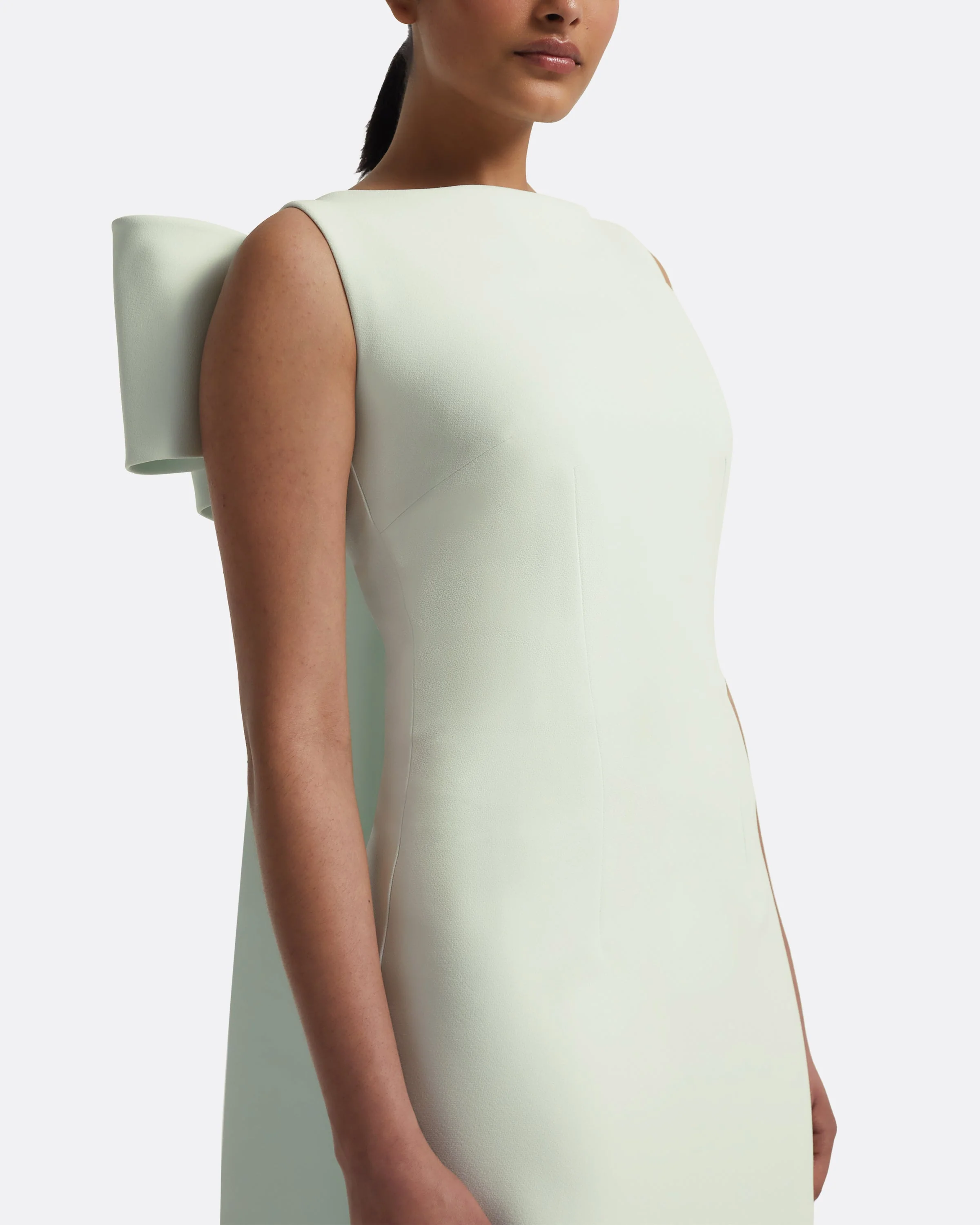 Celestia Spearmint Long Dress - Image 8