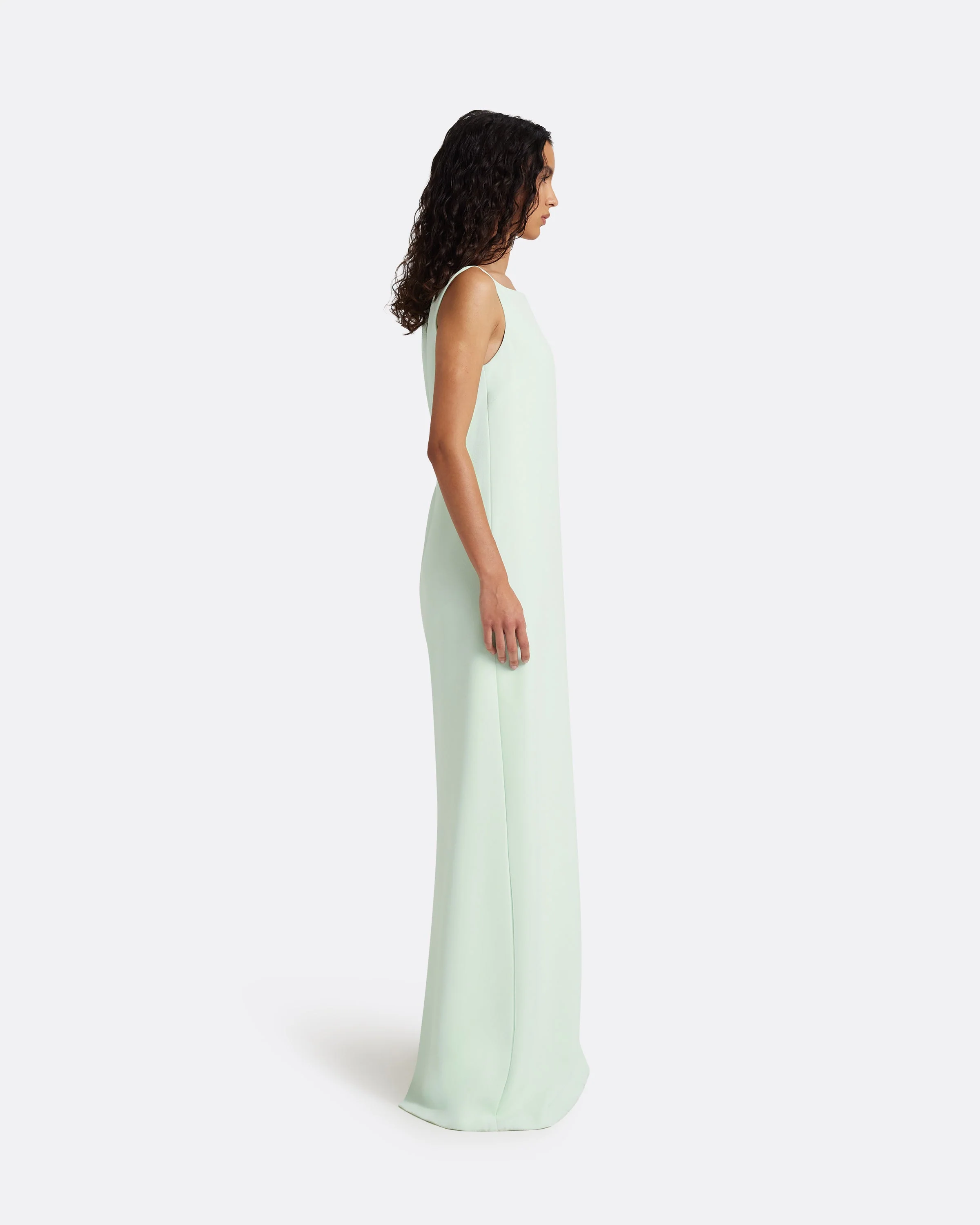 Cielle Long Dress in Sea Glass - Image 4