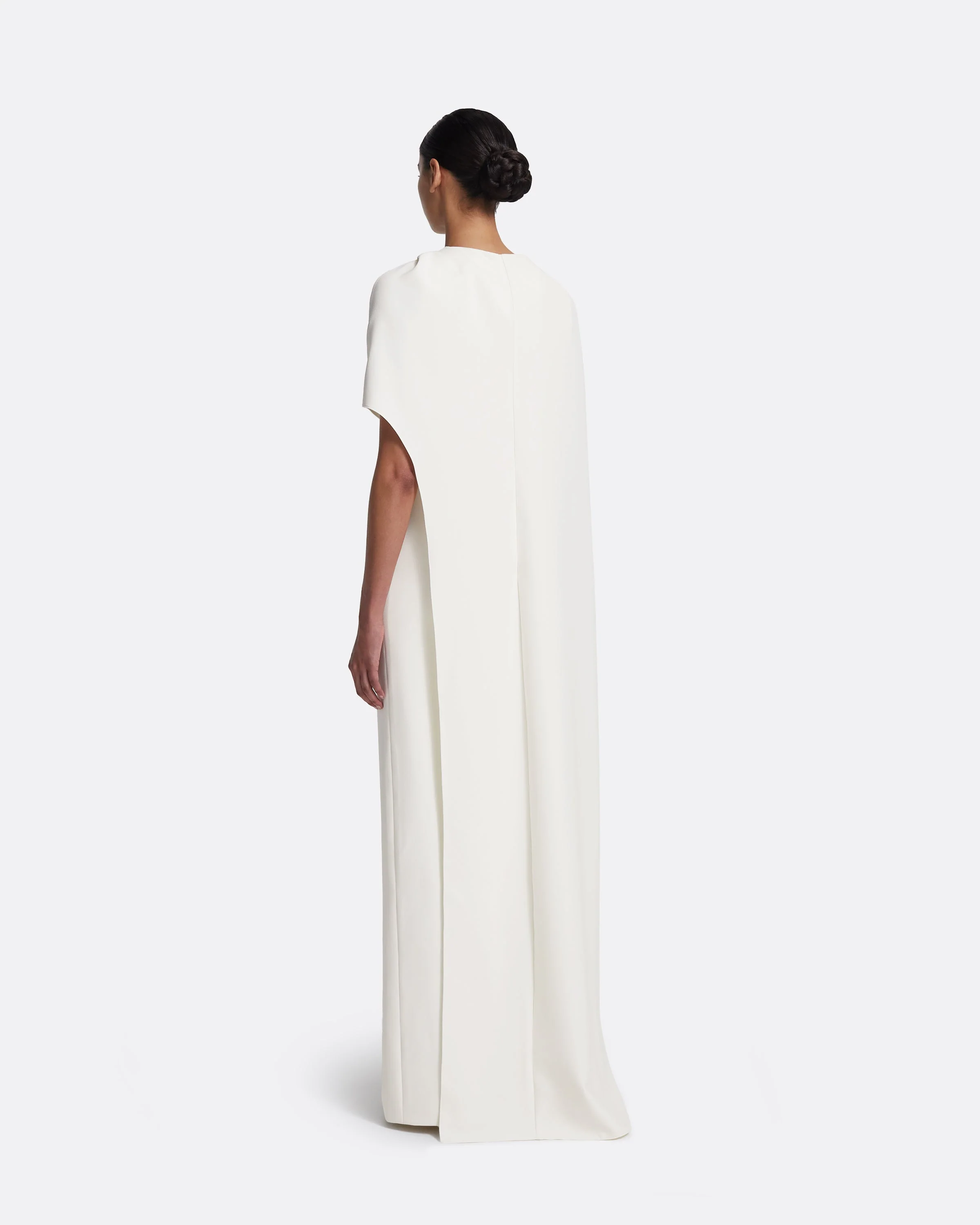 Contessa Long Dress in Ivory - Image 7